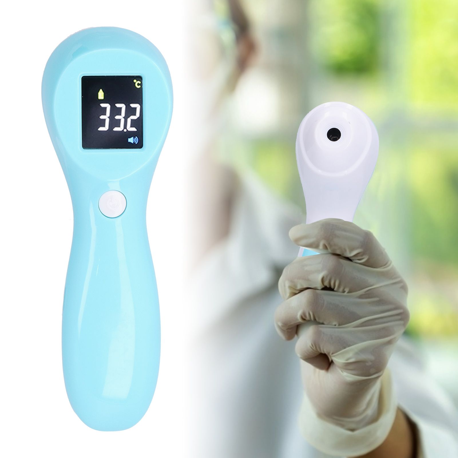 3 In 1 Digital Thermometer Human Body Animal Object Multifunction Lightweight view 12