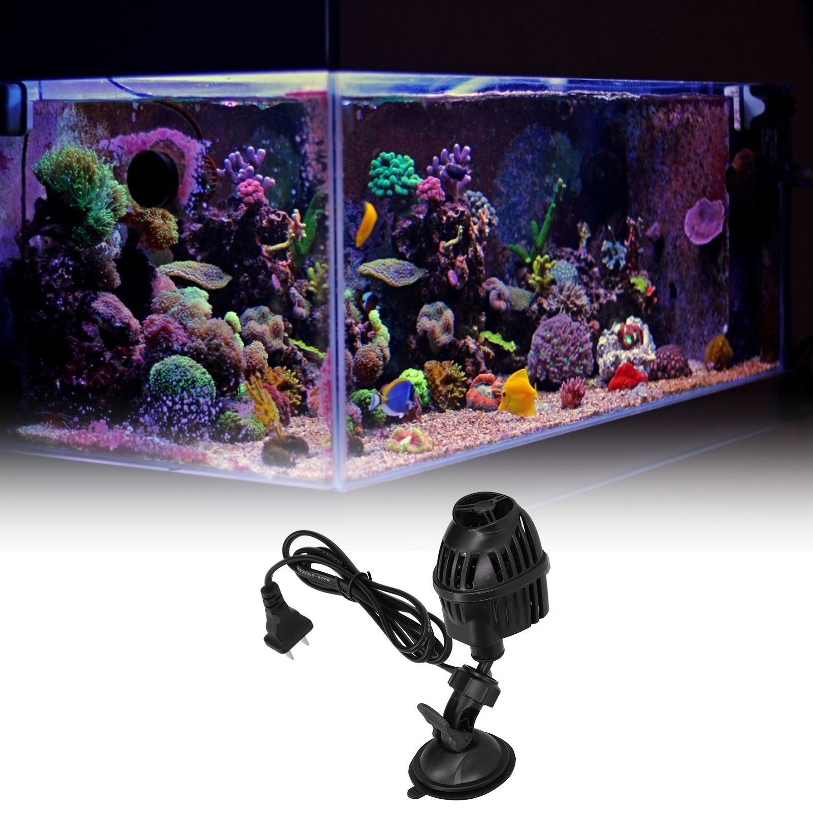 Aquarium Wave Making Pump Quiet Fish Tank Circulation Pump 360° Rotatable view 11