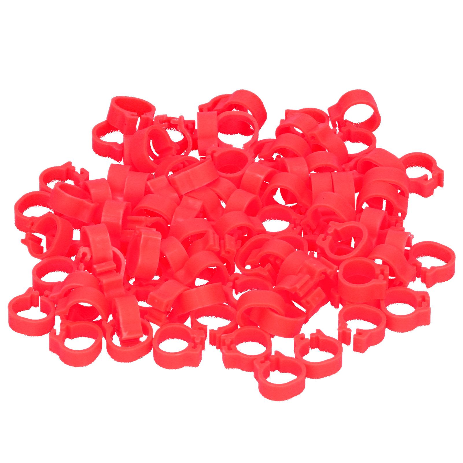 100PCS 8mm Pigeons Identification Leg Rings Poultry Leg Bands No Words Pigeons view 10
