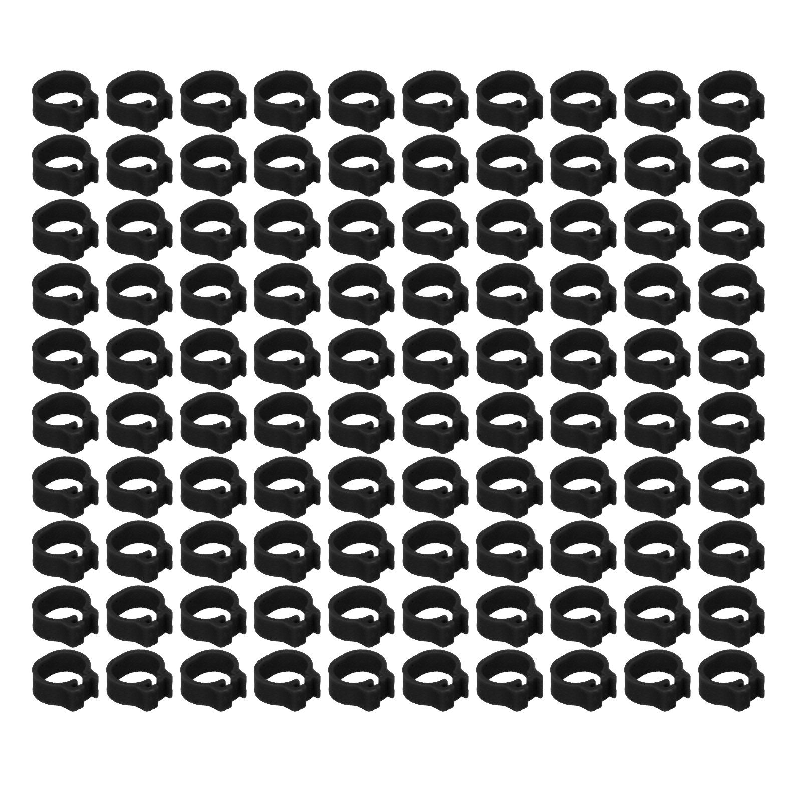 100PCS 8mm Pigeons Identification Leg Rings Poultry Leg Bands No Words Pigeons view 7