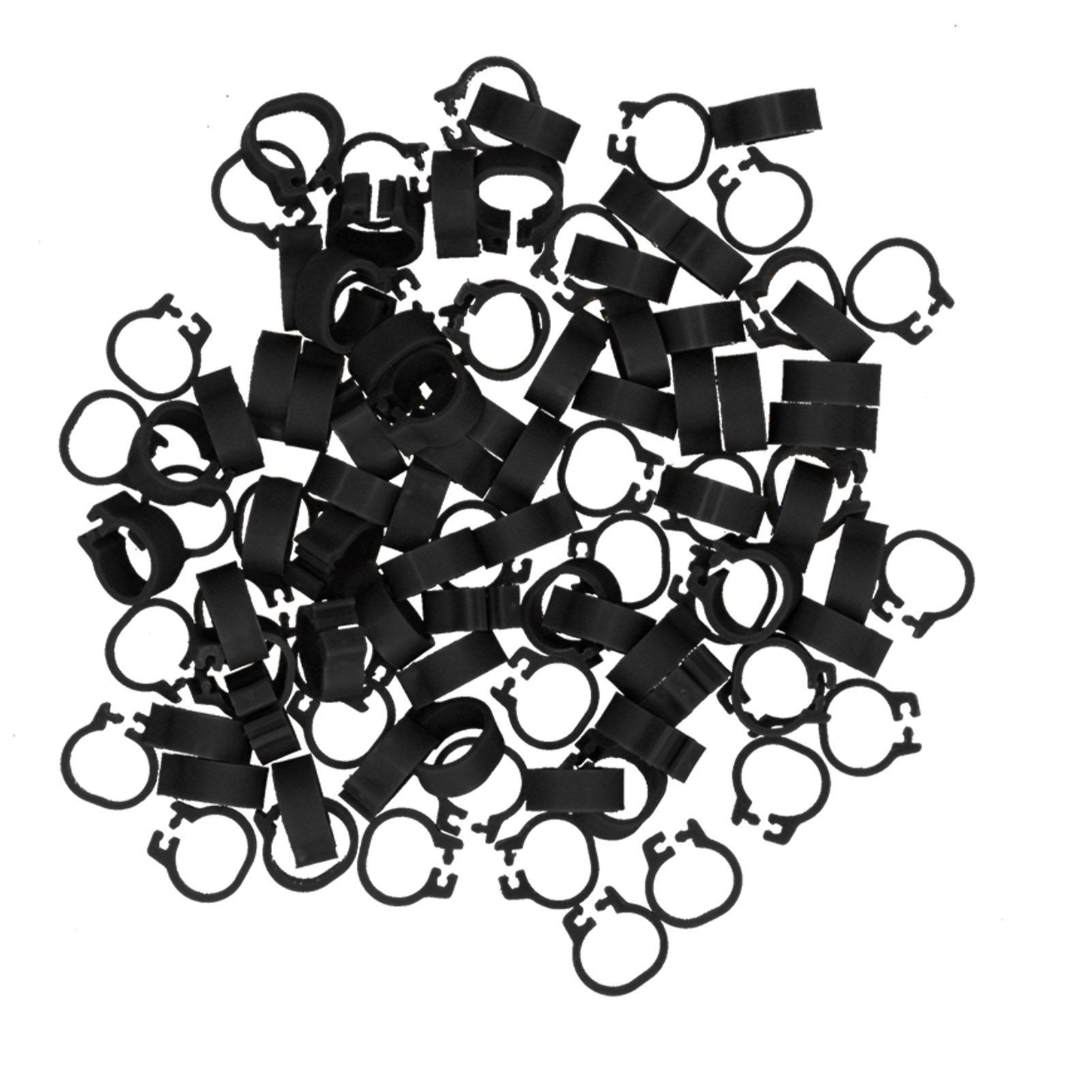 100PCS 8mm Pigeons Identification Leg Rings Poultry Leg Bands No Words Pigeons view 9