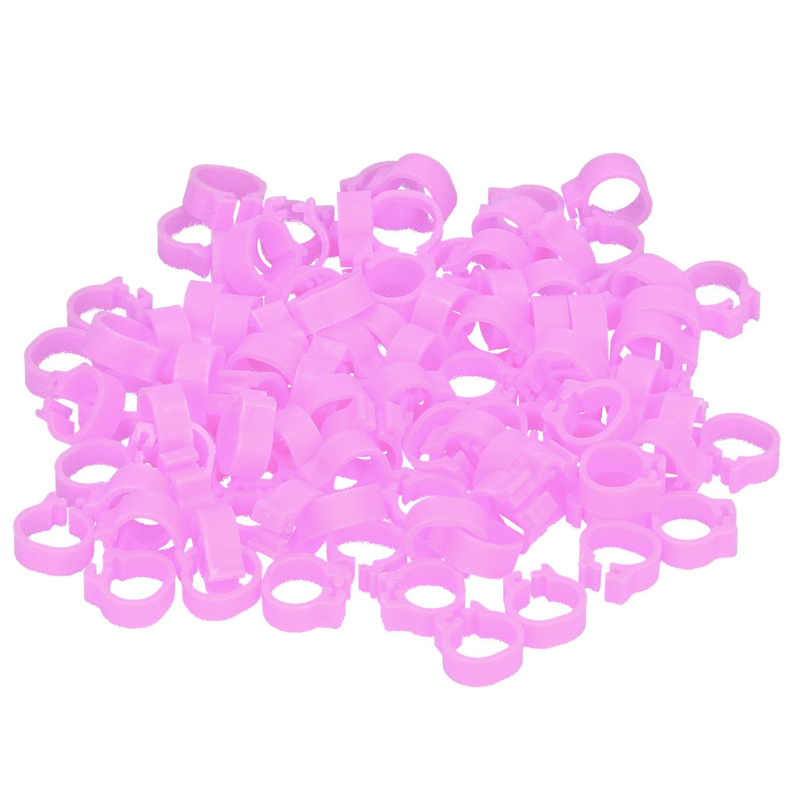 100PCS 8mm Pigeons Identification Leg Rings Poultry Leg Bands No Words Pigeons view 10