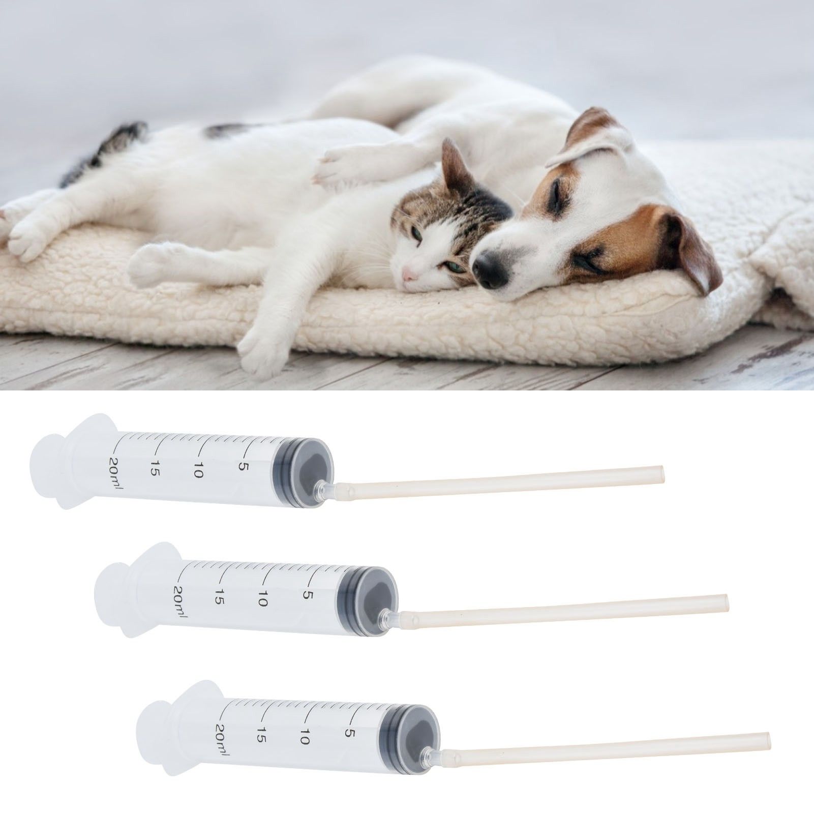 10Pcs Pet Medicine Syringe Dispenser Bird Syringe Feeder Pigeons Bird Feeding view 11