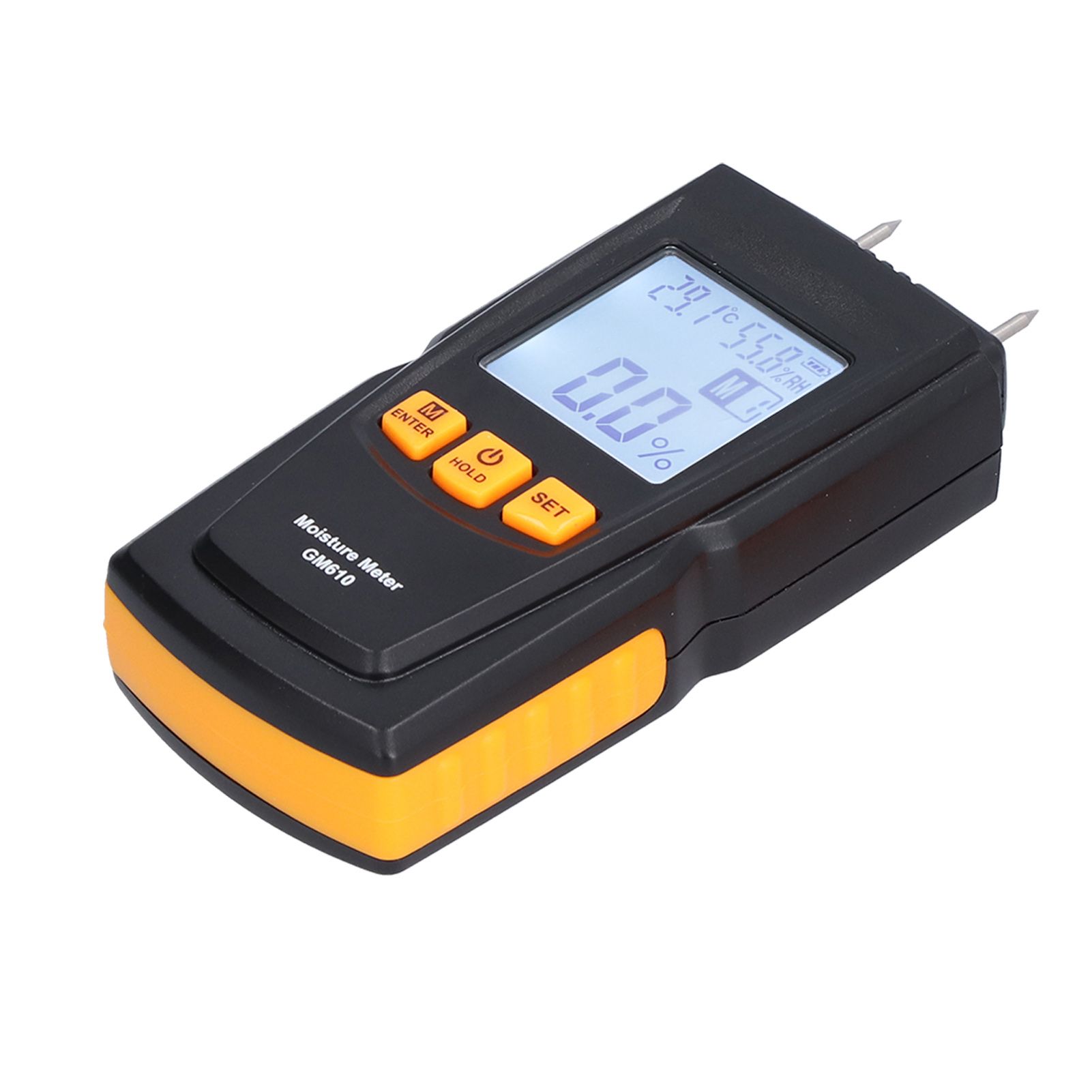 GM610 Needle Type Moisture Meter Portable Wood Moisture Detector Tester view 3
