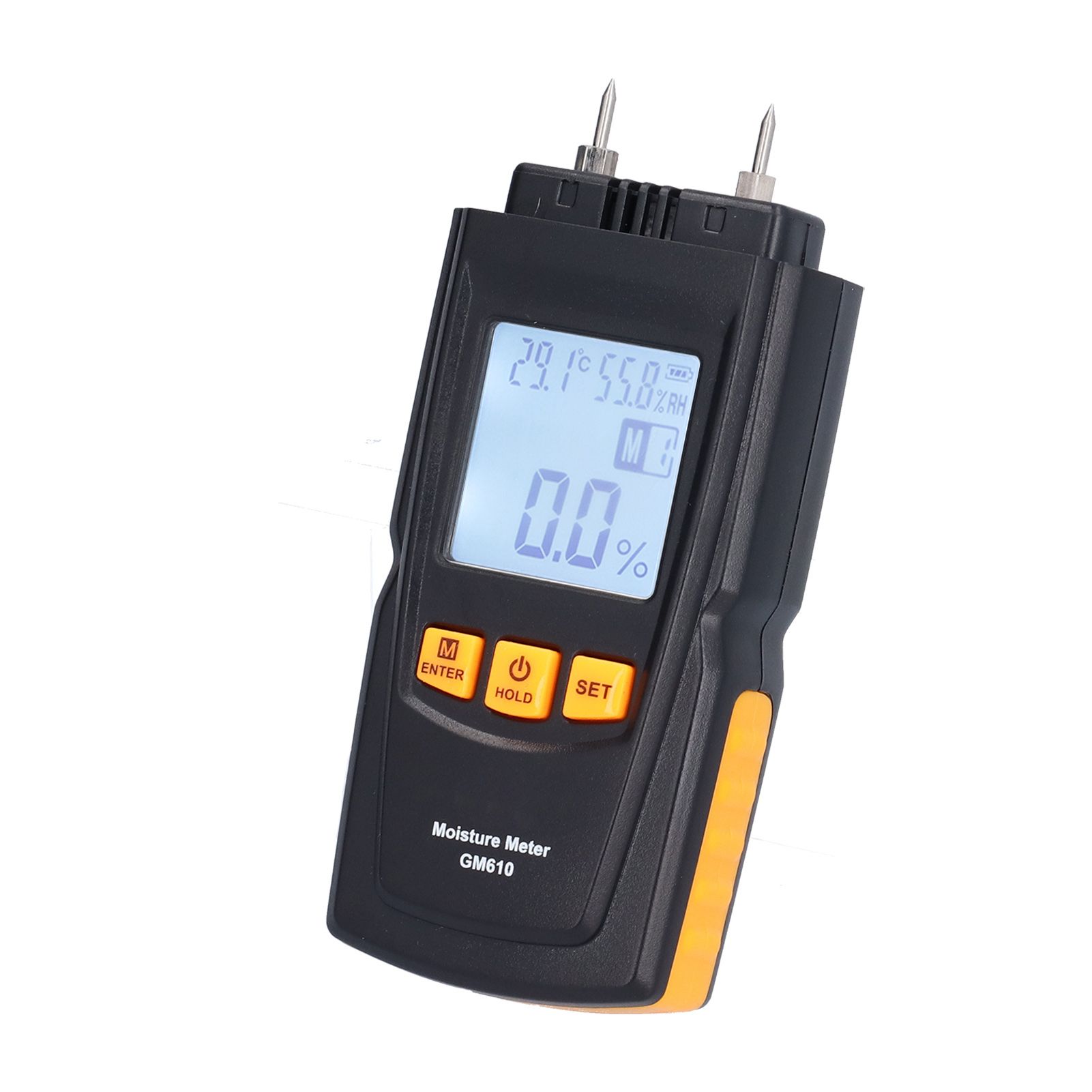 GM610 Needle Type Moisture Meter Portable Wood Moisture Detector Tester view 7