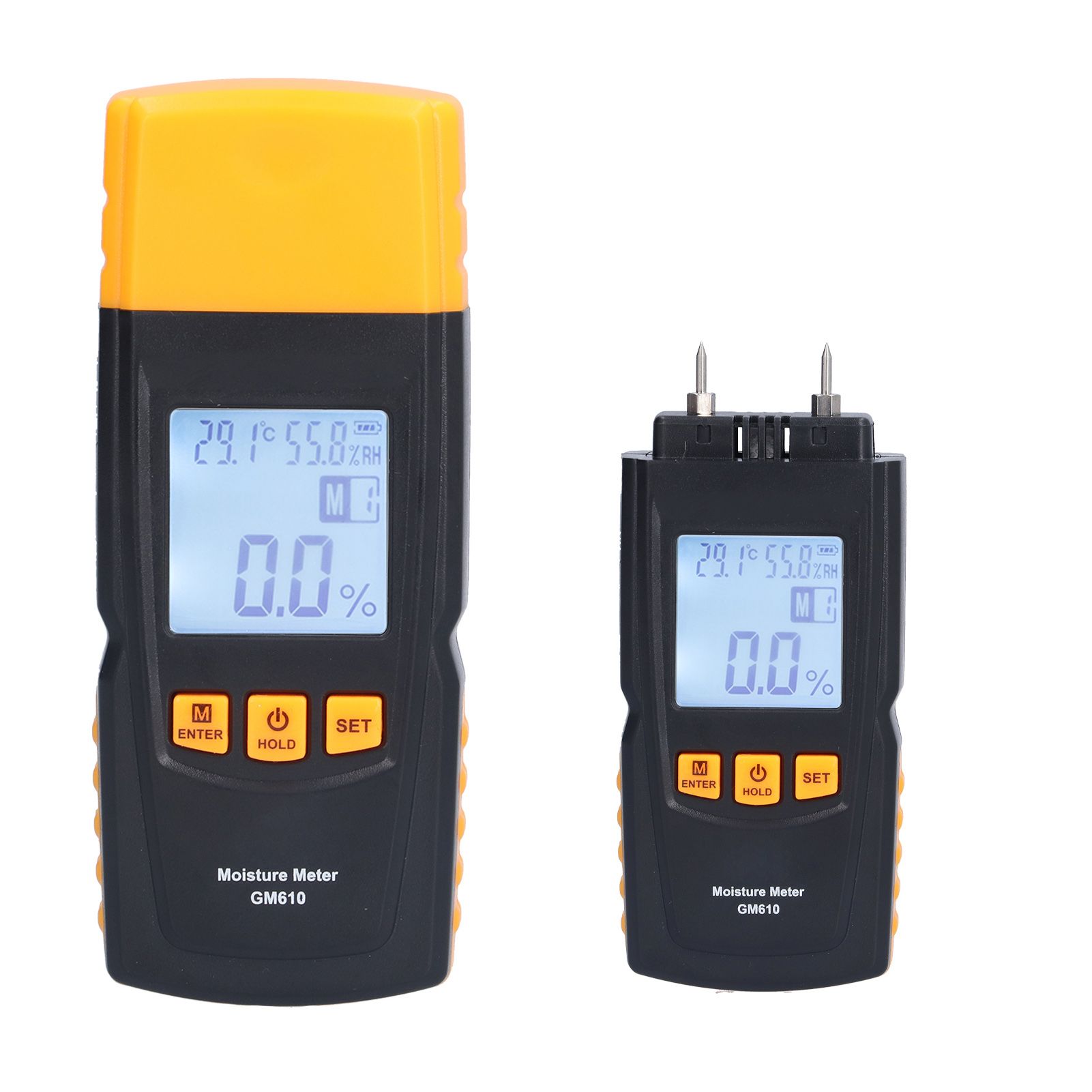GM610 Needle Type Moisture Meter Portable Wood Moisture Detector Tester view 8