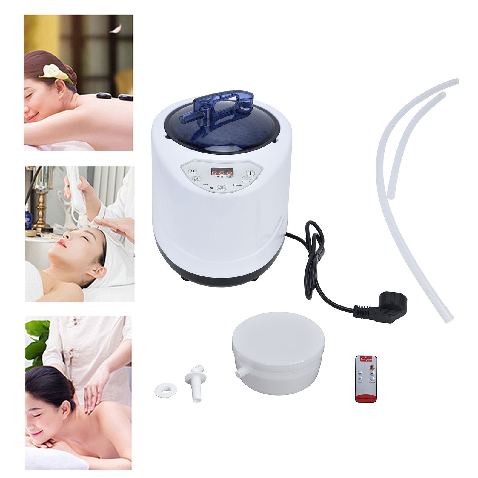 1000W Sauna Steamer Pot Machine Portable Sauna Steam Generator Fumigation view 11