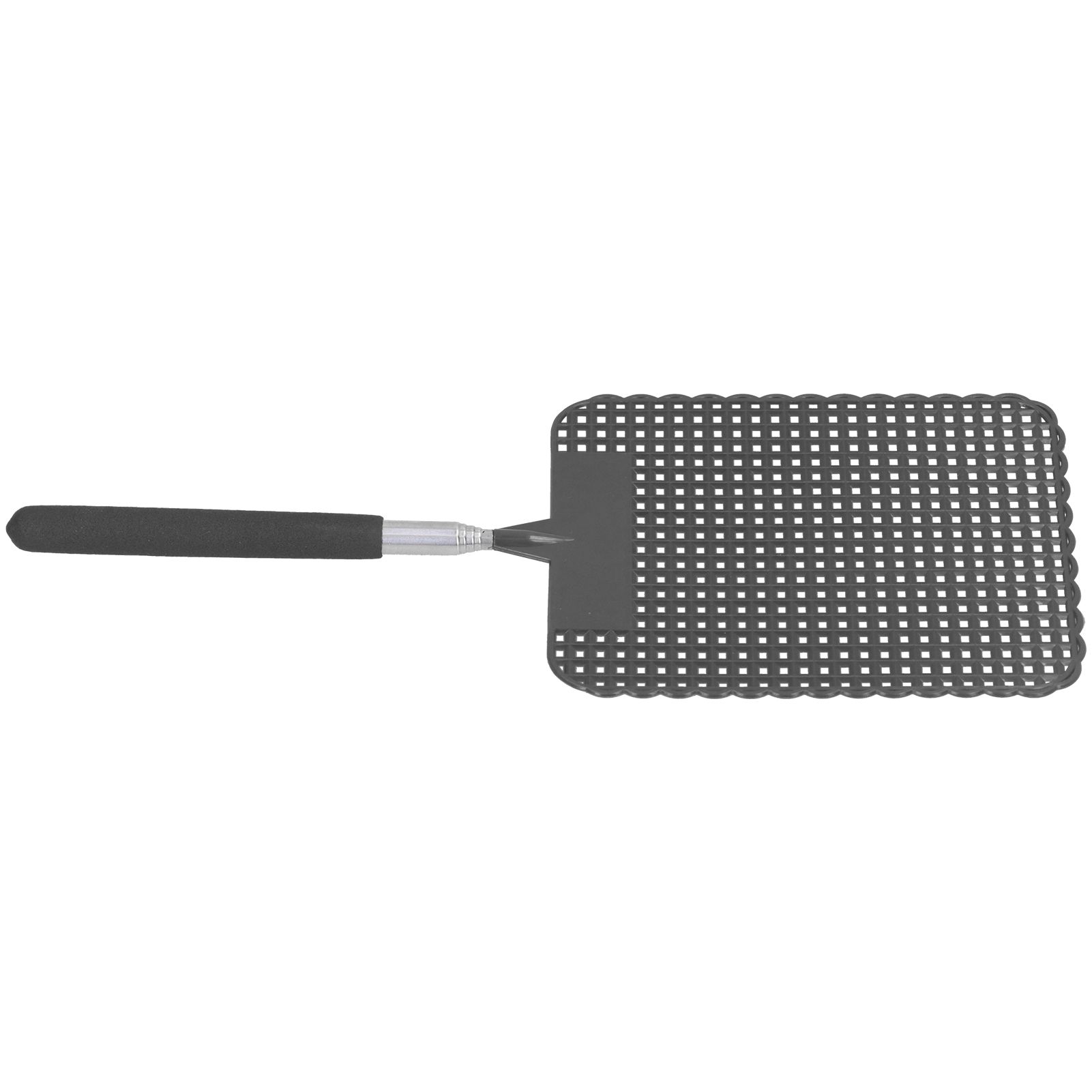 Retractable Plastic Fly Swatter Mosquito Racket with Stainless Steel Rod for view 10
