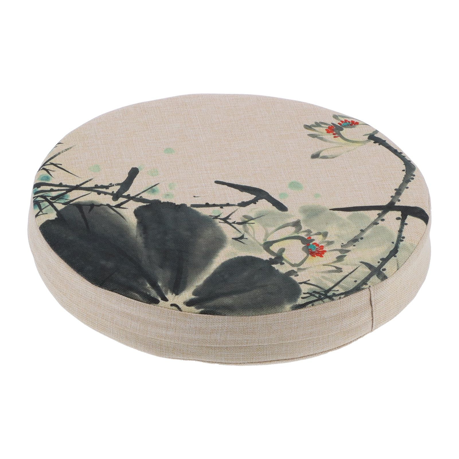 Cushion DirtResistant Removable Washable Chinese Style Cotton Linen Fabric view 2