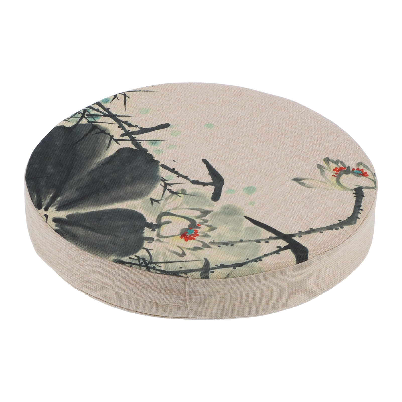 Cushion DirtResistant Removable Washable Chinese Style Cotton Linen Fabric view 3