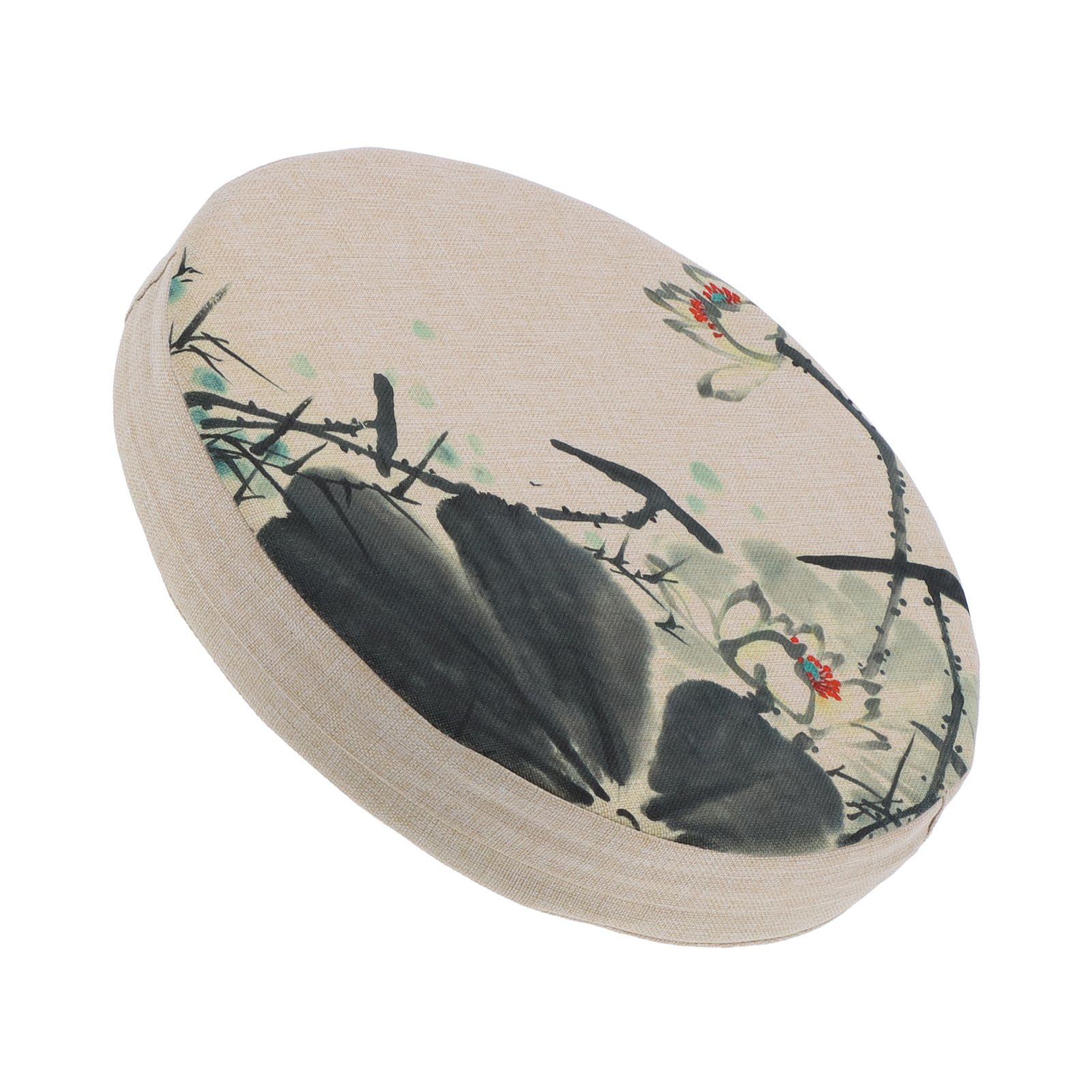 Cushion DirtResistant Removable Washable Chinese Style Cotton Linen Fabric view 4