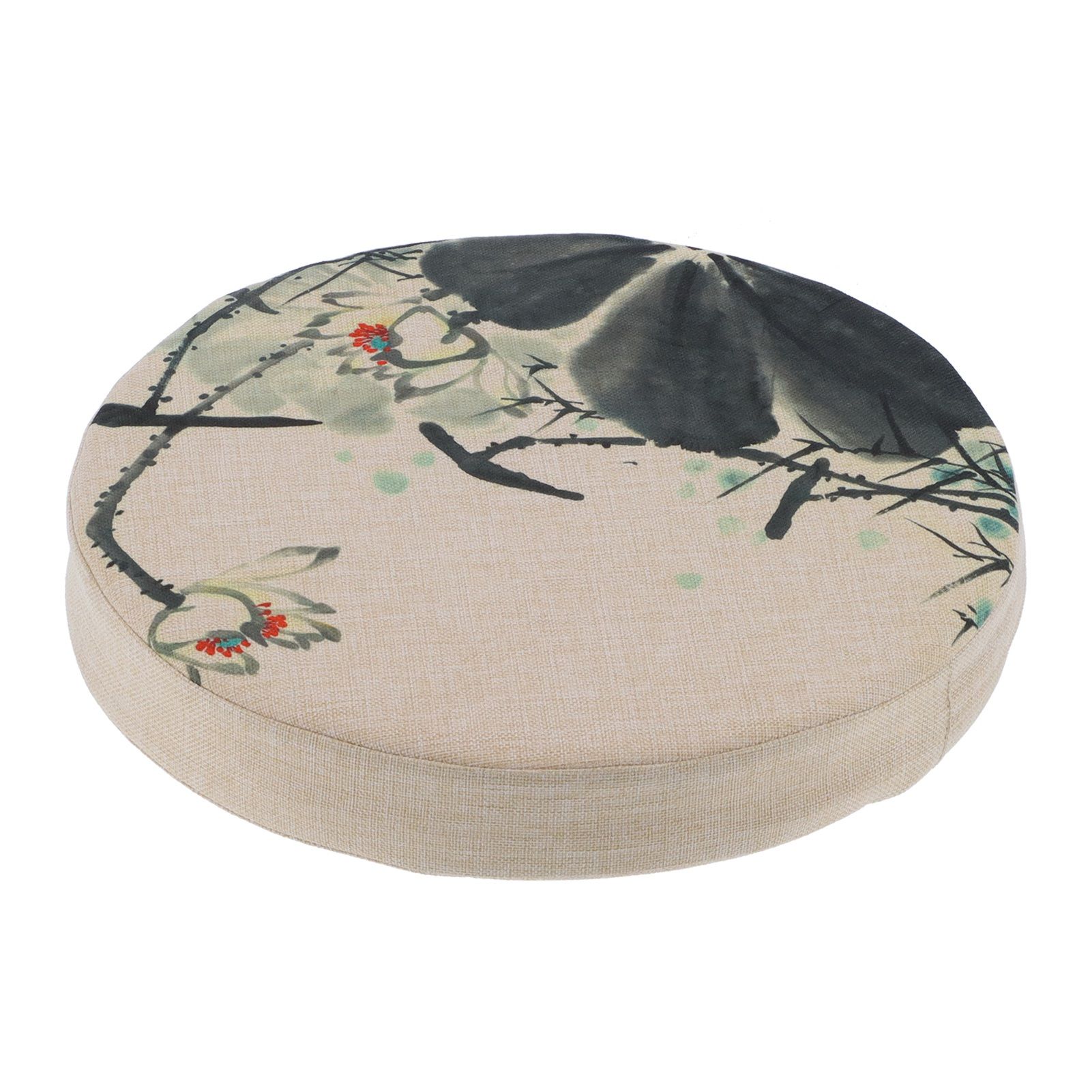 Cushion DirtResistant Removable Washable Chinese Style Cotton Linen Fabric view 6