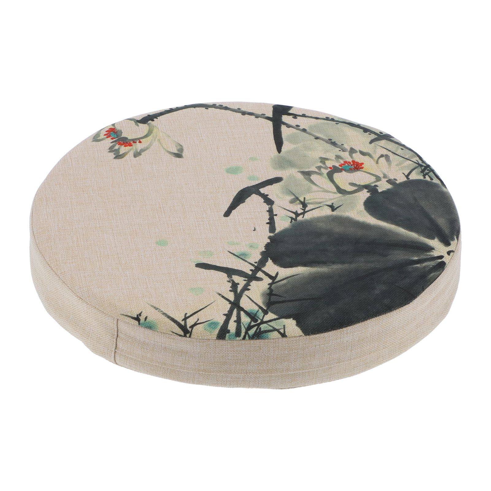 Cushion DirtResistant Removable Washable Chinese Style Cotton Linen Fabric view 8