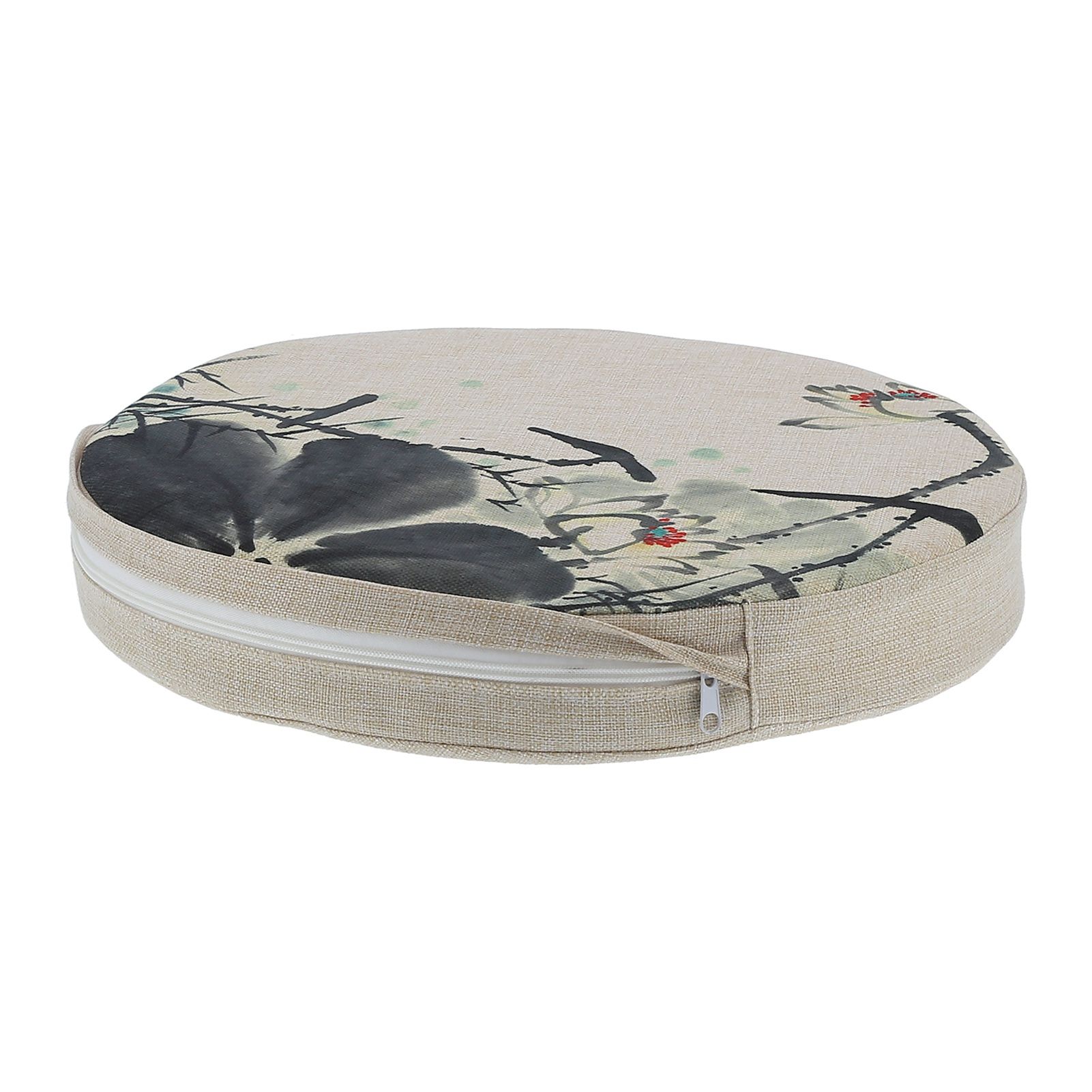 Cushion DirtResistant Removable Washable Chinese Style Cotton Linen Fabric view 10