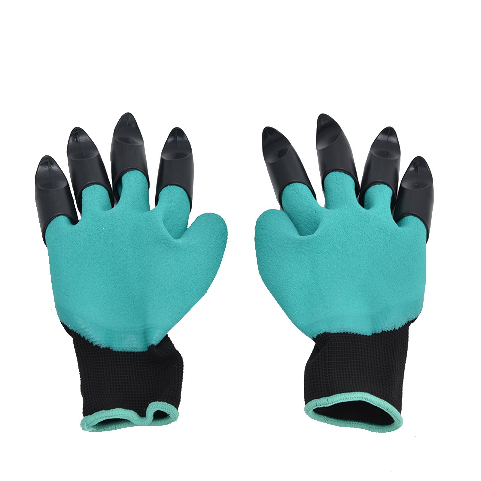 Gardening Gloves Quick Digging Gloves with Plastic Claw for Home Greenhouse view 2