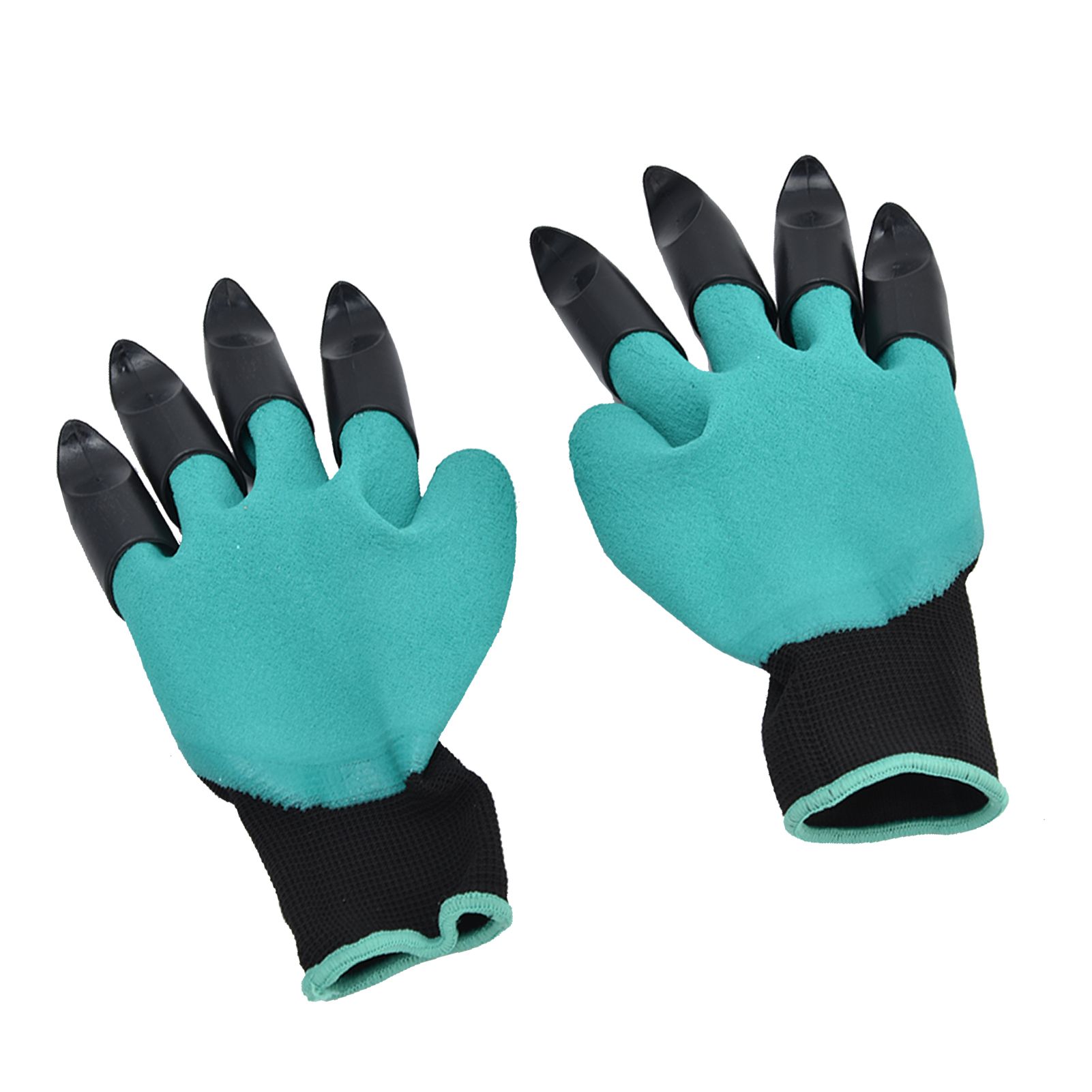 Gardening Gloves Quick Digging Gloves with Plastic Claw for Home Greenhouse view 3