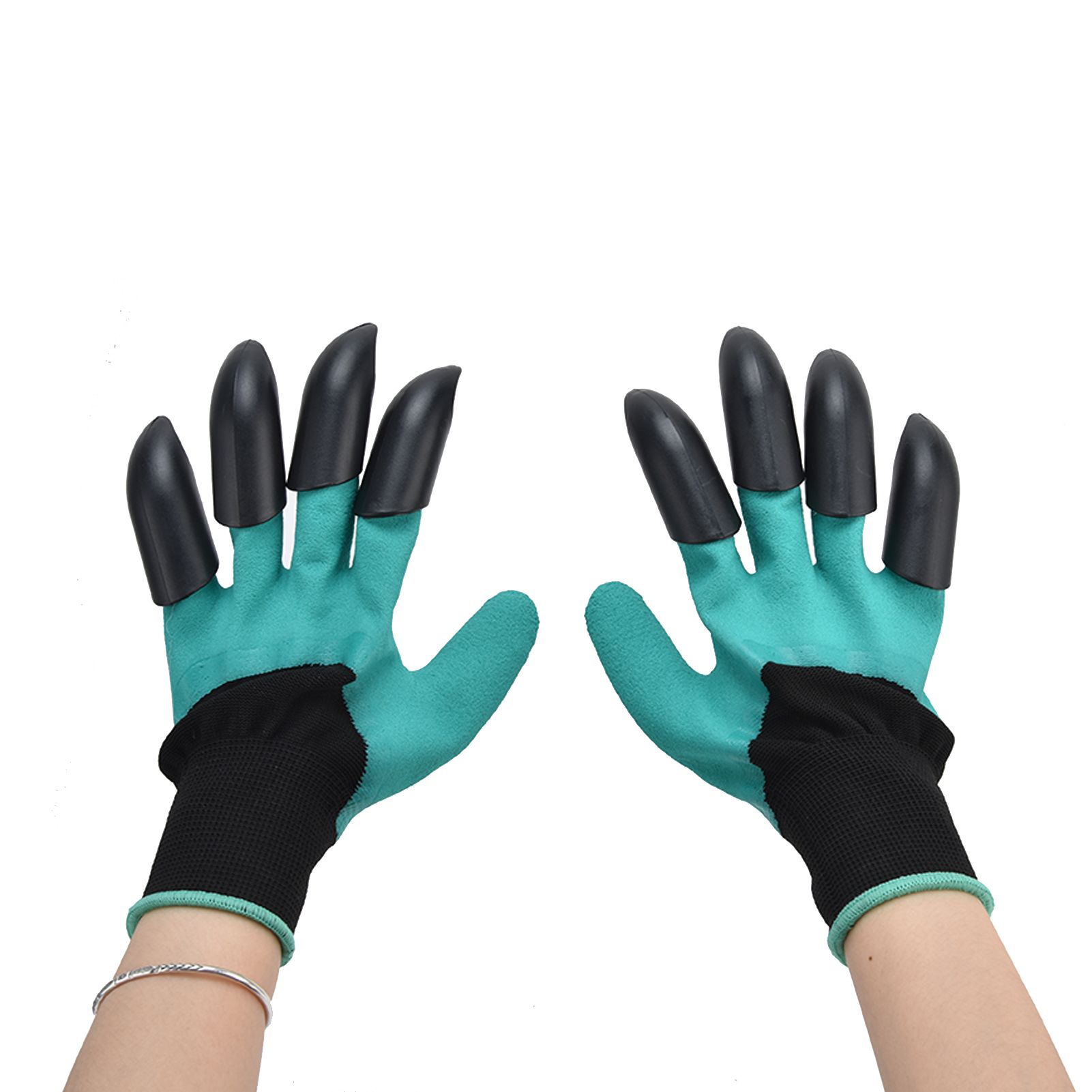 Gardening Gloves Quick Digging Gloves with Plastic Claw for Home Greenhouse view 12