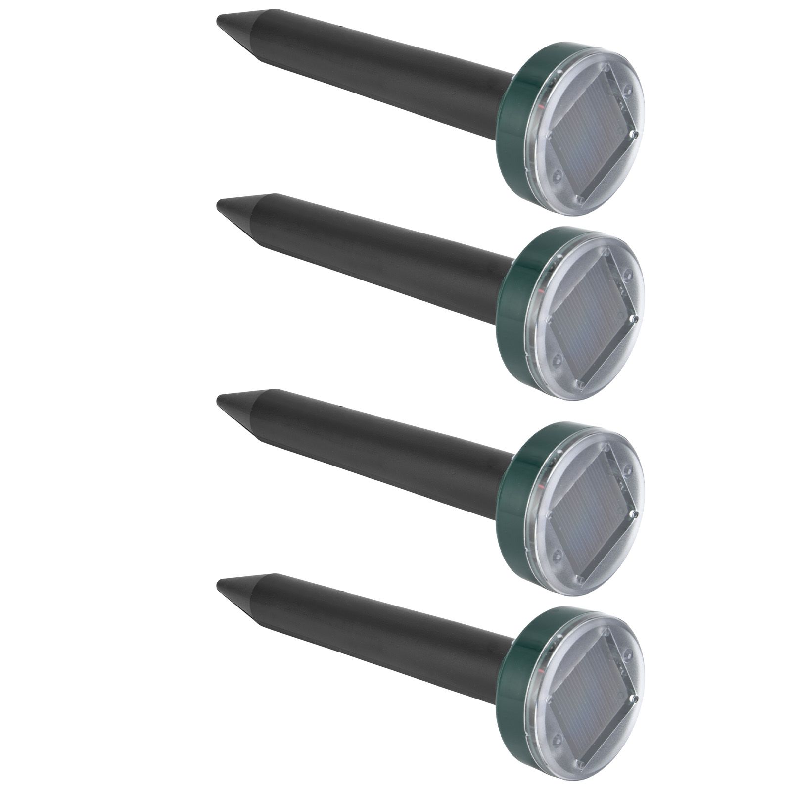 4Pcs Solar Mouse Repeller Ultrasonic Animal Repellent for Hotel Farm Park Outdoor