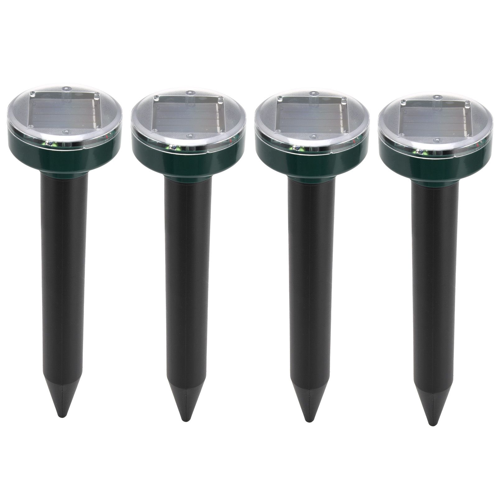 4Pcs Solar Mouse Repeller Ultrasonic Animal Repellent for Hotel Farm Park Outdoor view 2