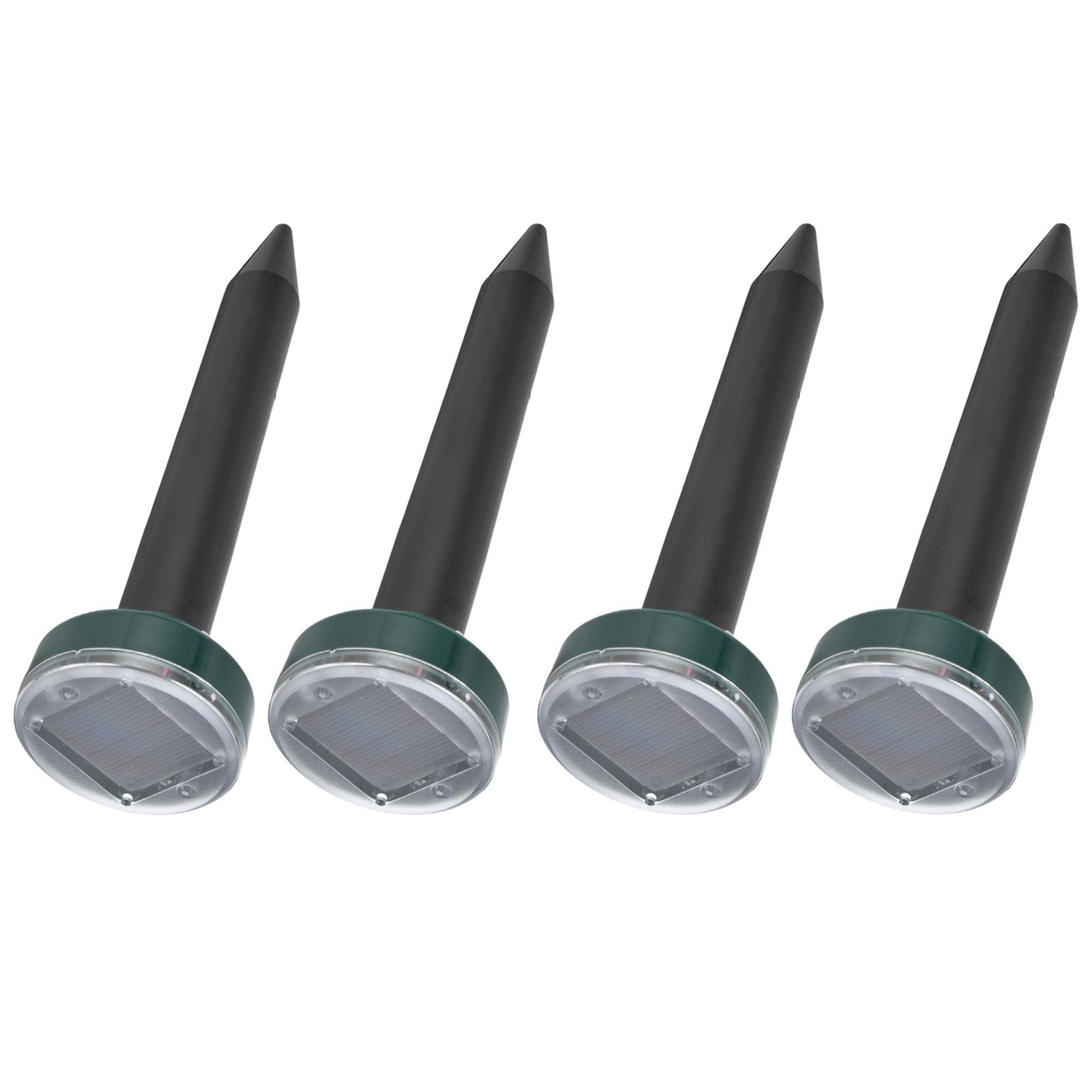 4Pcs Solar Mouse Repeller Ultrasonic Animal Repellent for Hotel Farm Park Outdoor view 3