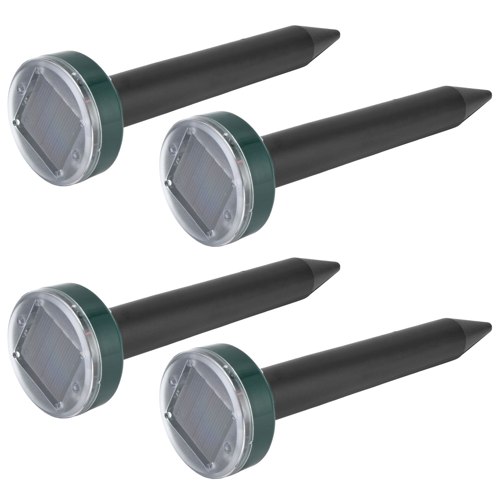 4Pcs Solar Mouse Repeller Ultrasonic Animal Repellent for Hotel Farm Park Outdoor view 7