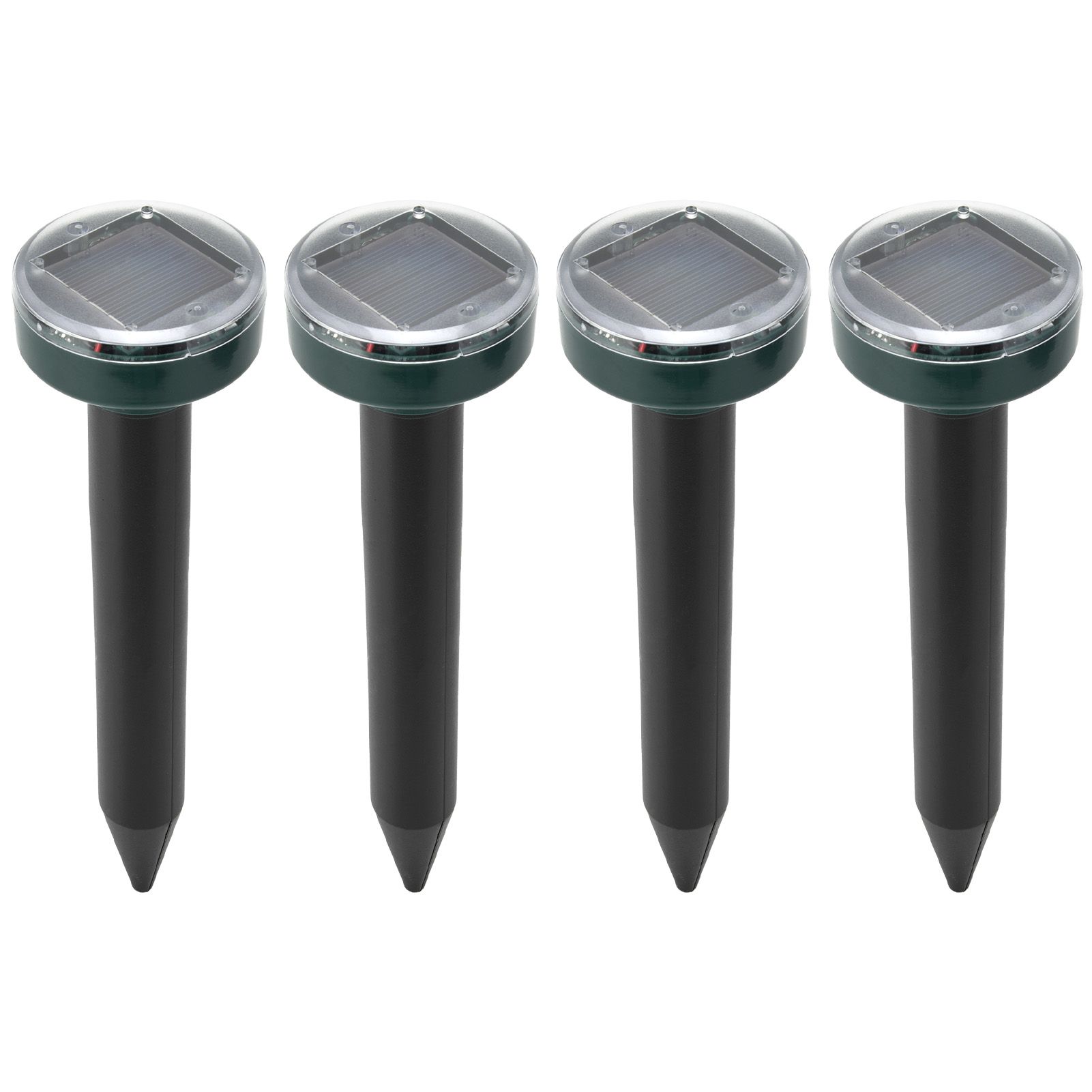 4Pcs Solar Mouse Repeller Ultrasonic Animal Repellent for Hotel Farm Park Outdoor view 8