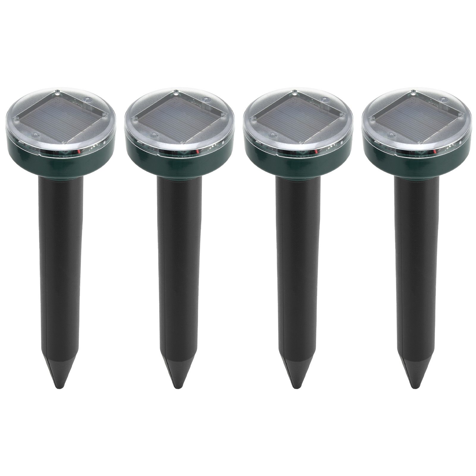 4Pcs Solar Mouse Repeller Ultrasonic Animal Repellent for Hotel Farm Park Outdoor view 9