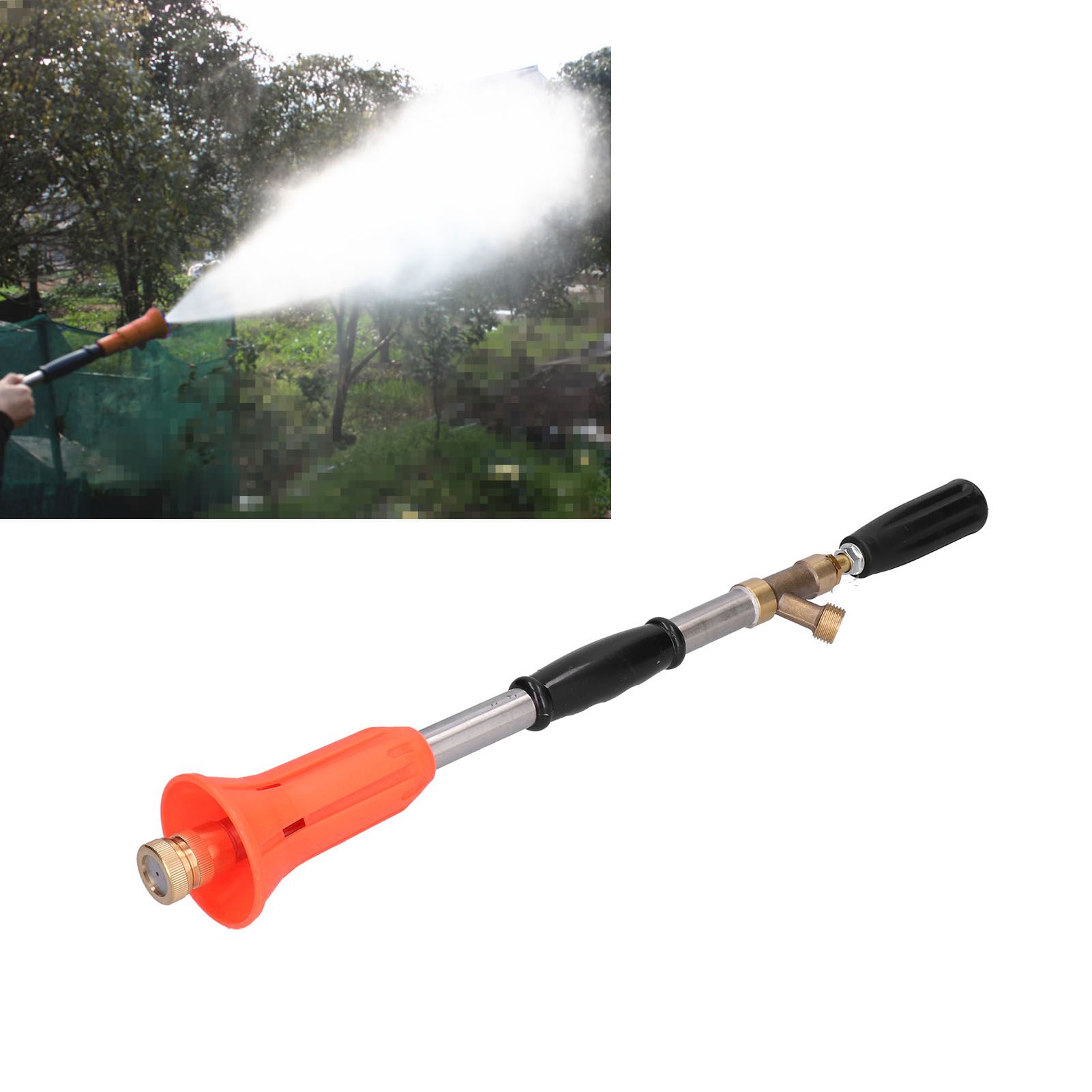 G1/2 Male Thread High Pressure Sprayer Long Range Adjustable Handheld view 11