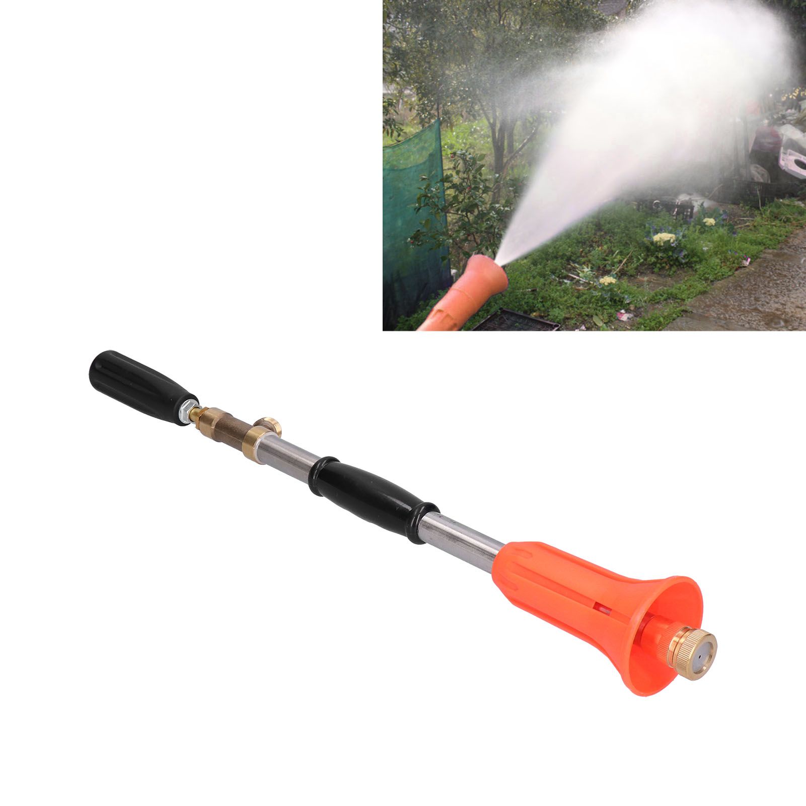 G1/2 Male Thread High Pressure Sprayer Long Range Adjustable Handheld view 12
