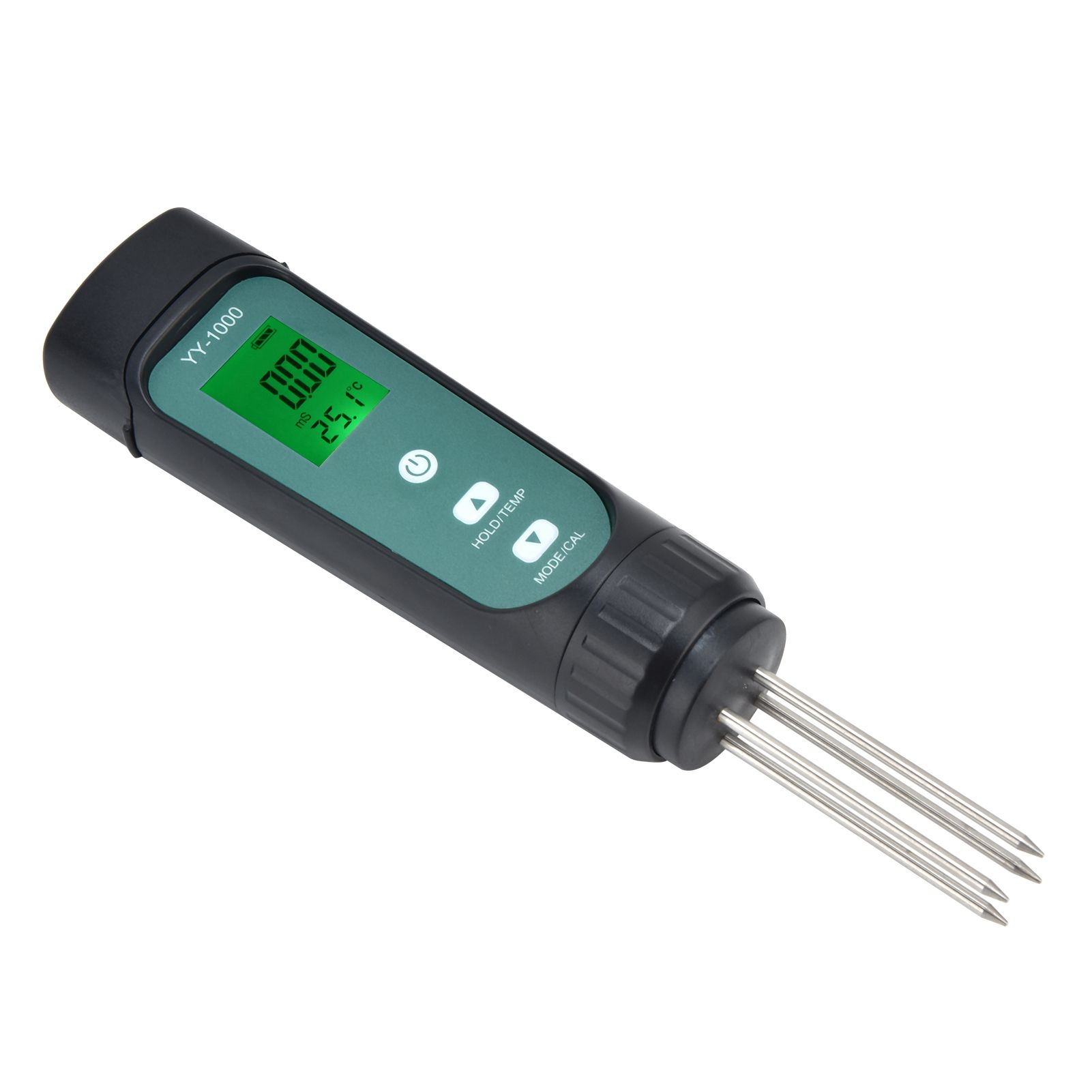 4Pin Integrated Sensor EC+Temperature Humidity Soil Detector Tester Meter for view 8