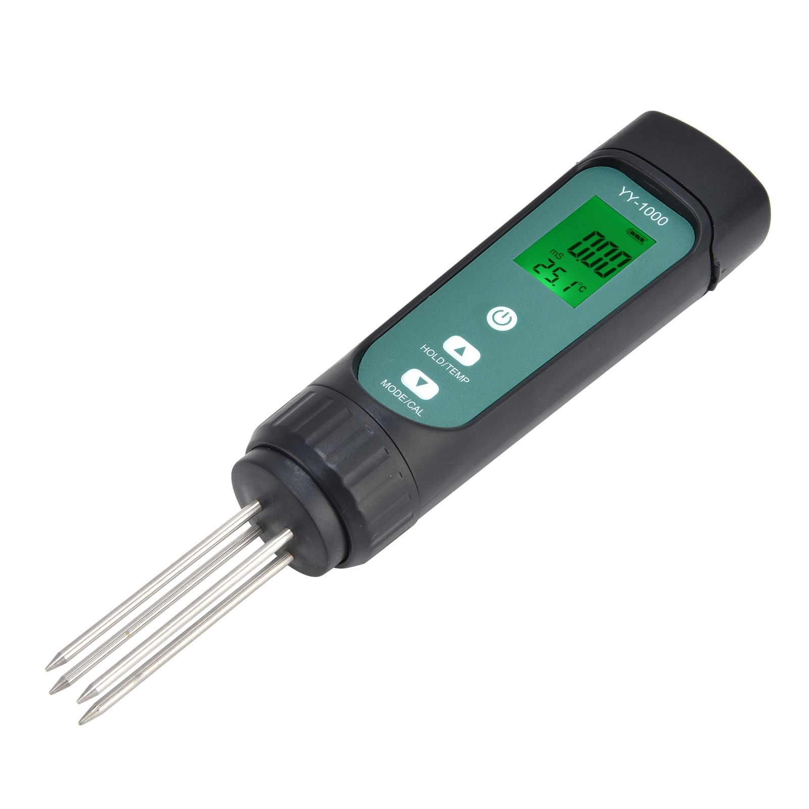 4Pin Integrated Sensor EC+Temperature Humidity Soil Detector Tester Meter for view 9