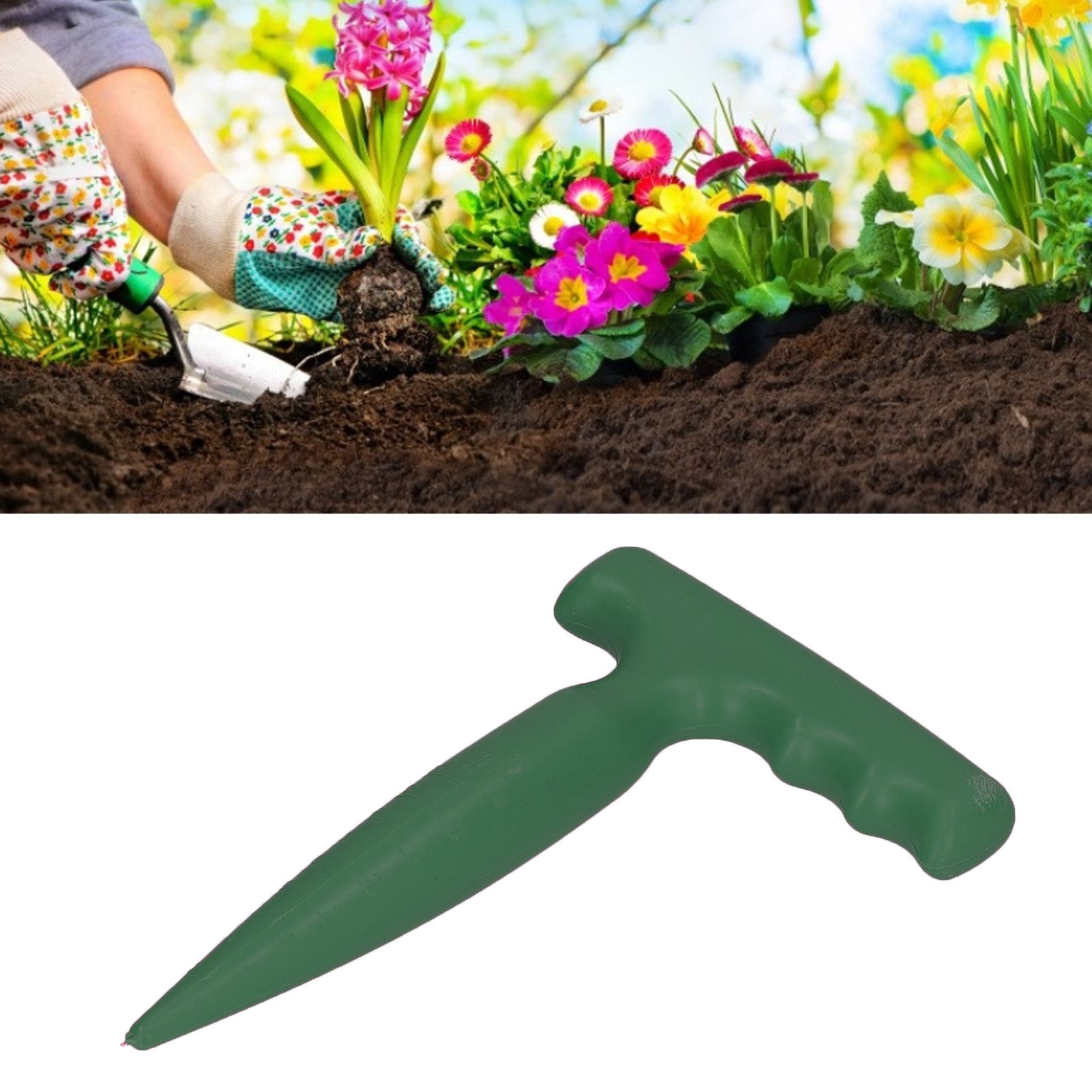 Portable Plastic Hole Digger Seedling Puncher for Seedling Transplanting view 11