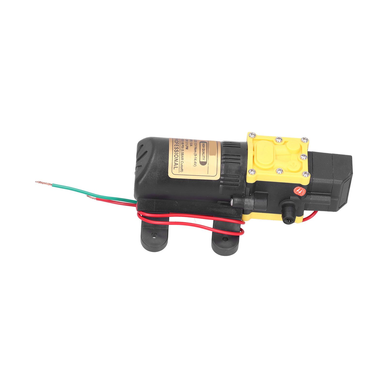 12V Electric Water Pump High Pressure SelfPriming Diaphragm Water Pump for view 10
