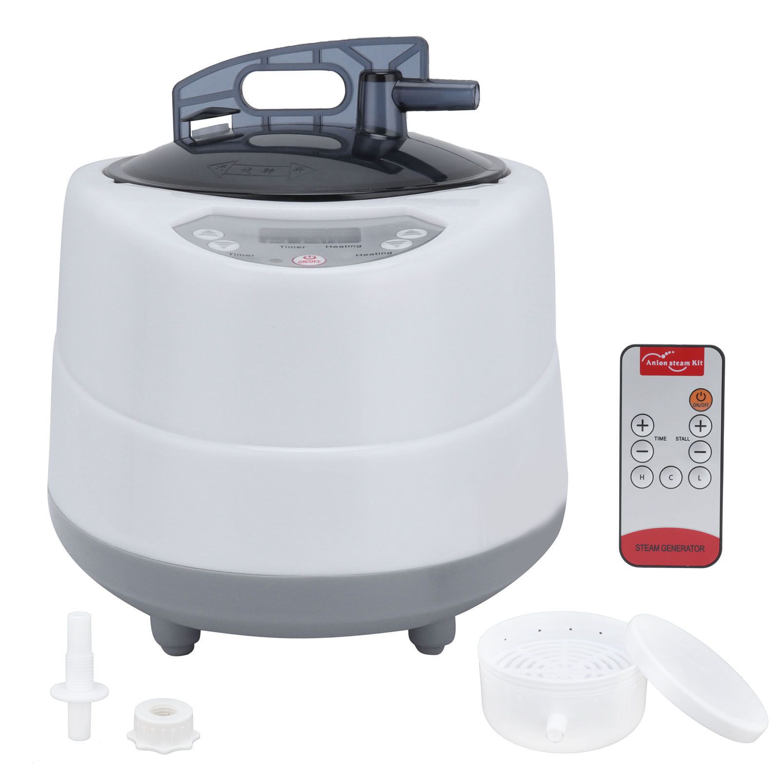 1000W Household Sauna Steamer Pot 2.0L Portable Sweat Spa Steam Pot for Body view 2