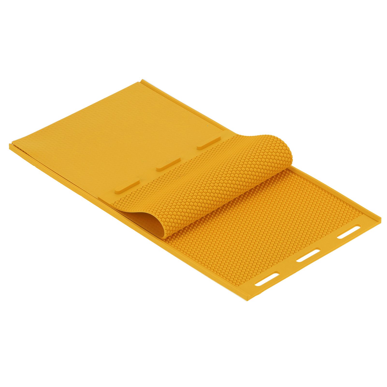 2Pcs 5.4mm Beeswax Press Mold DIY Rubber Comb Foundation Sheet Beekeeping view 3