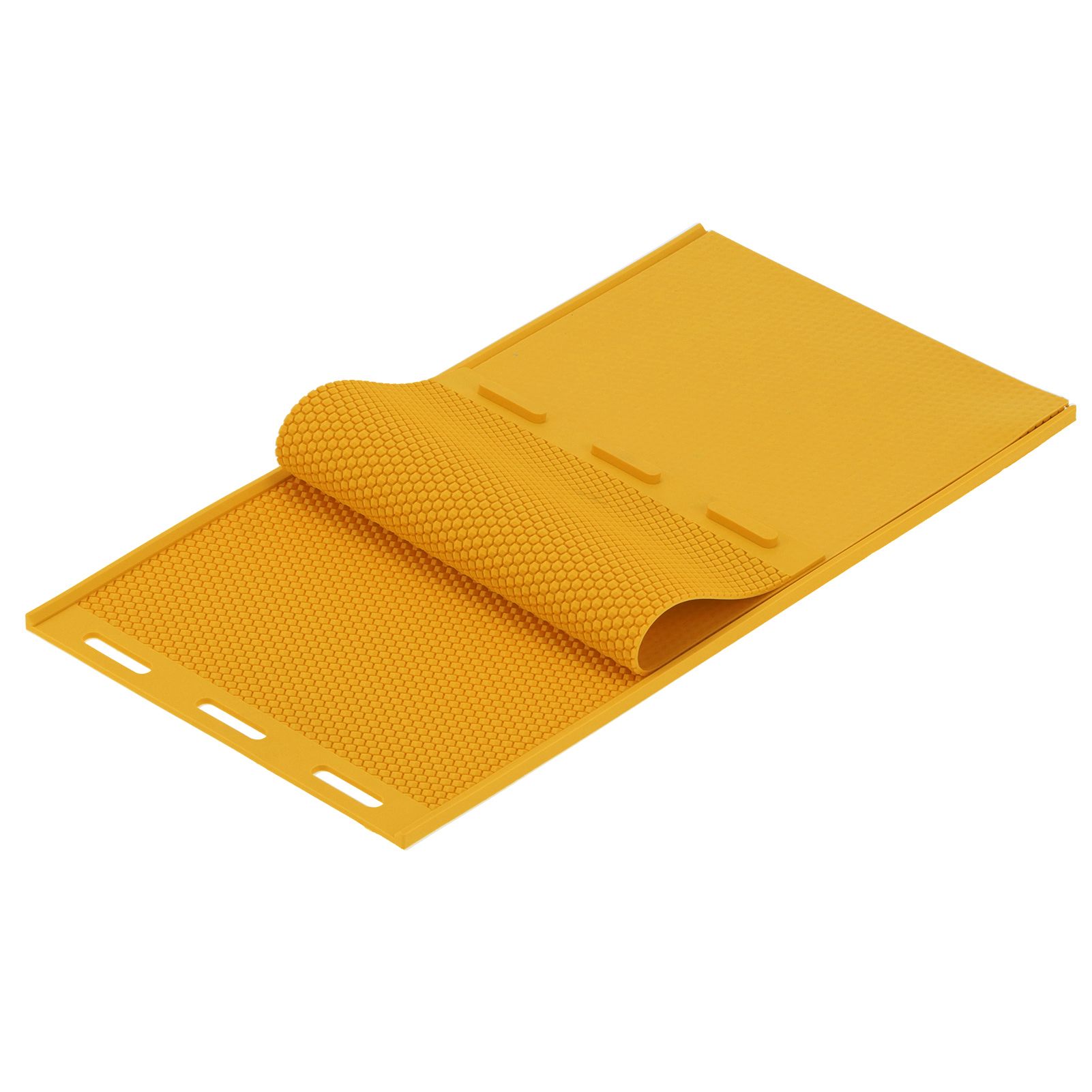 2Pcs 5.4mm Beeswax Press Mold DIY Rubber Comb Foundation Sheet Beekeeping view 10