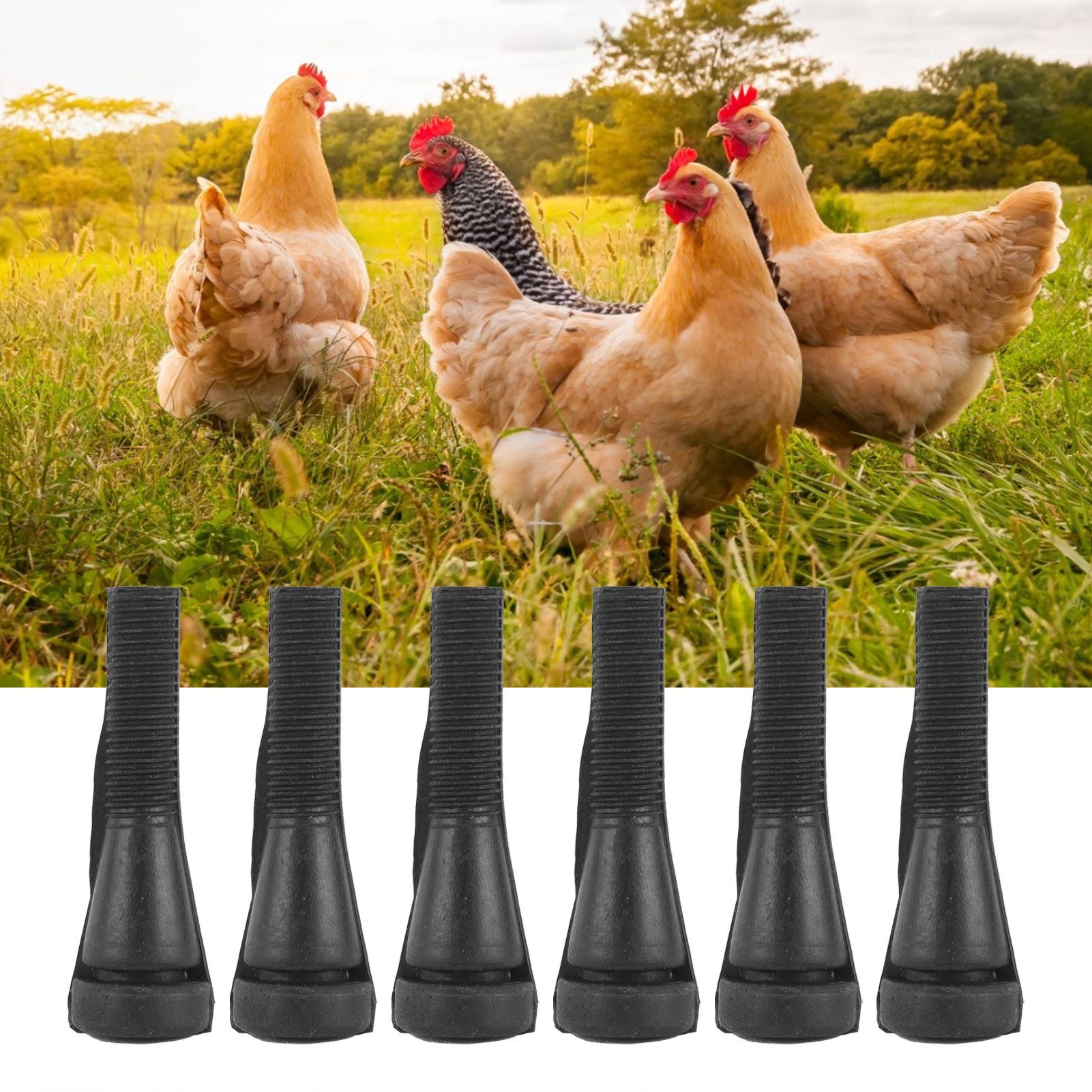 100PCS Poultry Plucker Machine Picker Rubber Hair Removal Stick Replacement view 12
