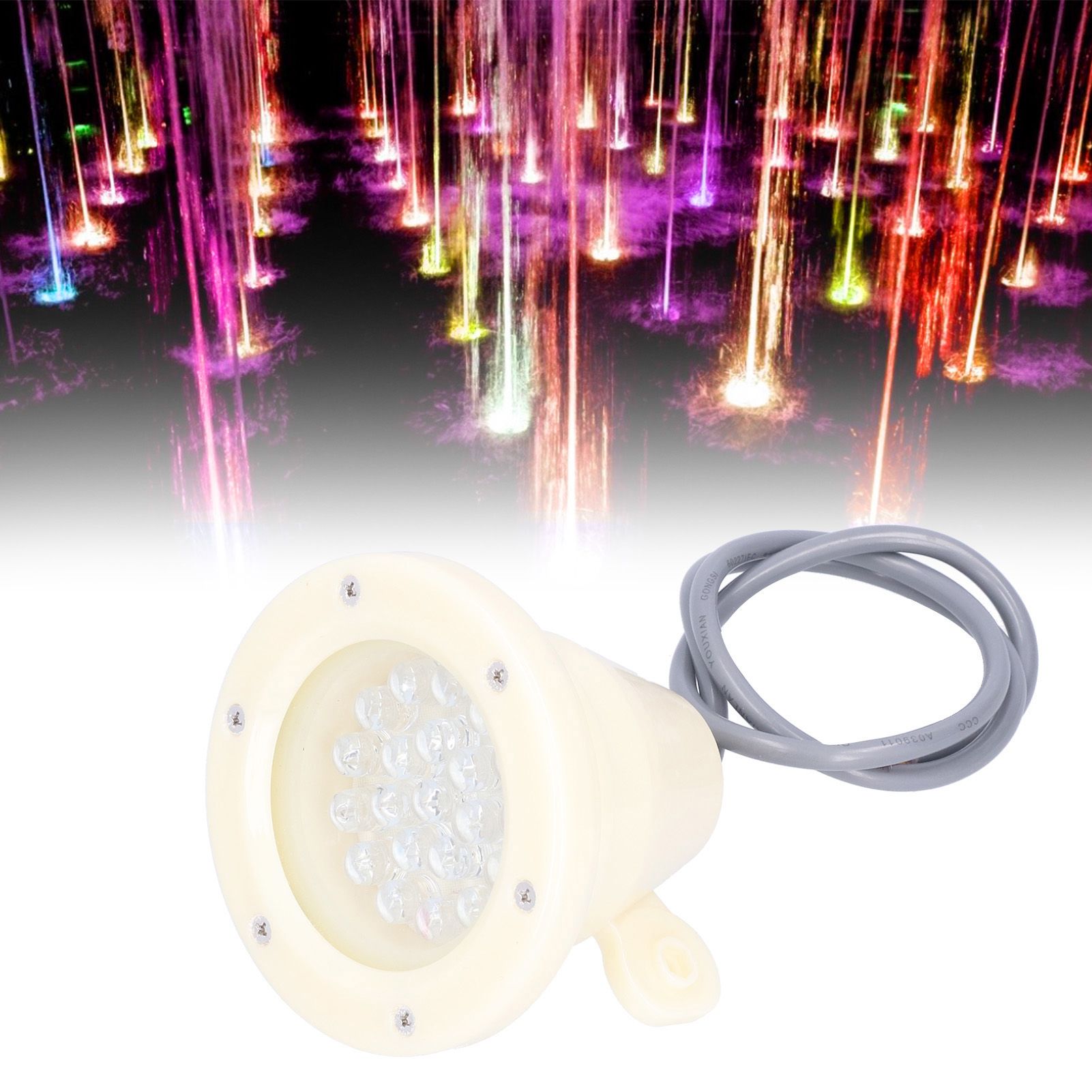 5W 21LED Underwater Light Projection Lamp for Fountain Landscape Waterscape view 12