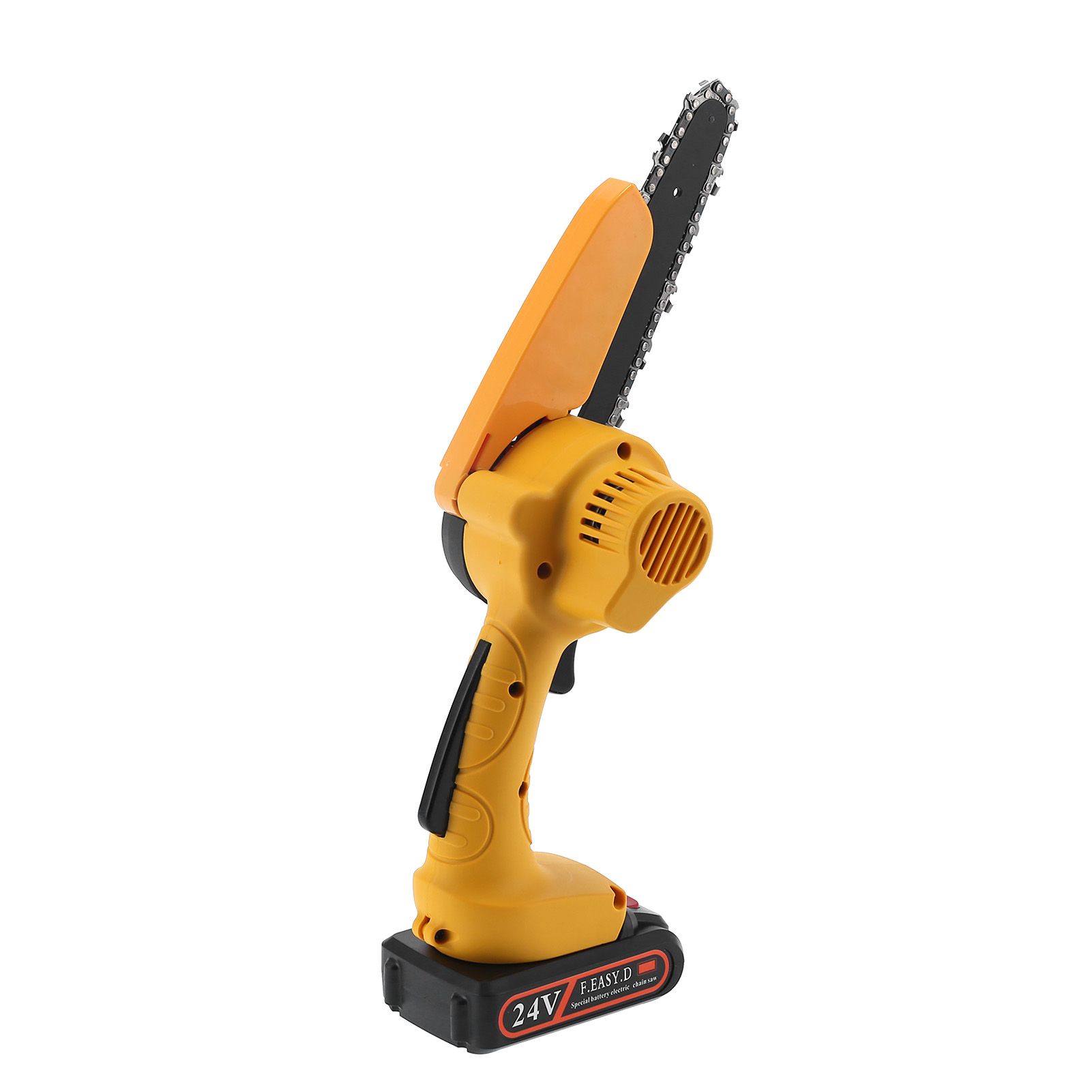 6 Inch Mini Electric Chain Saw High Power Brushed Logging Pruning Household view 5