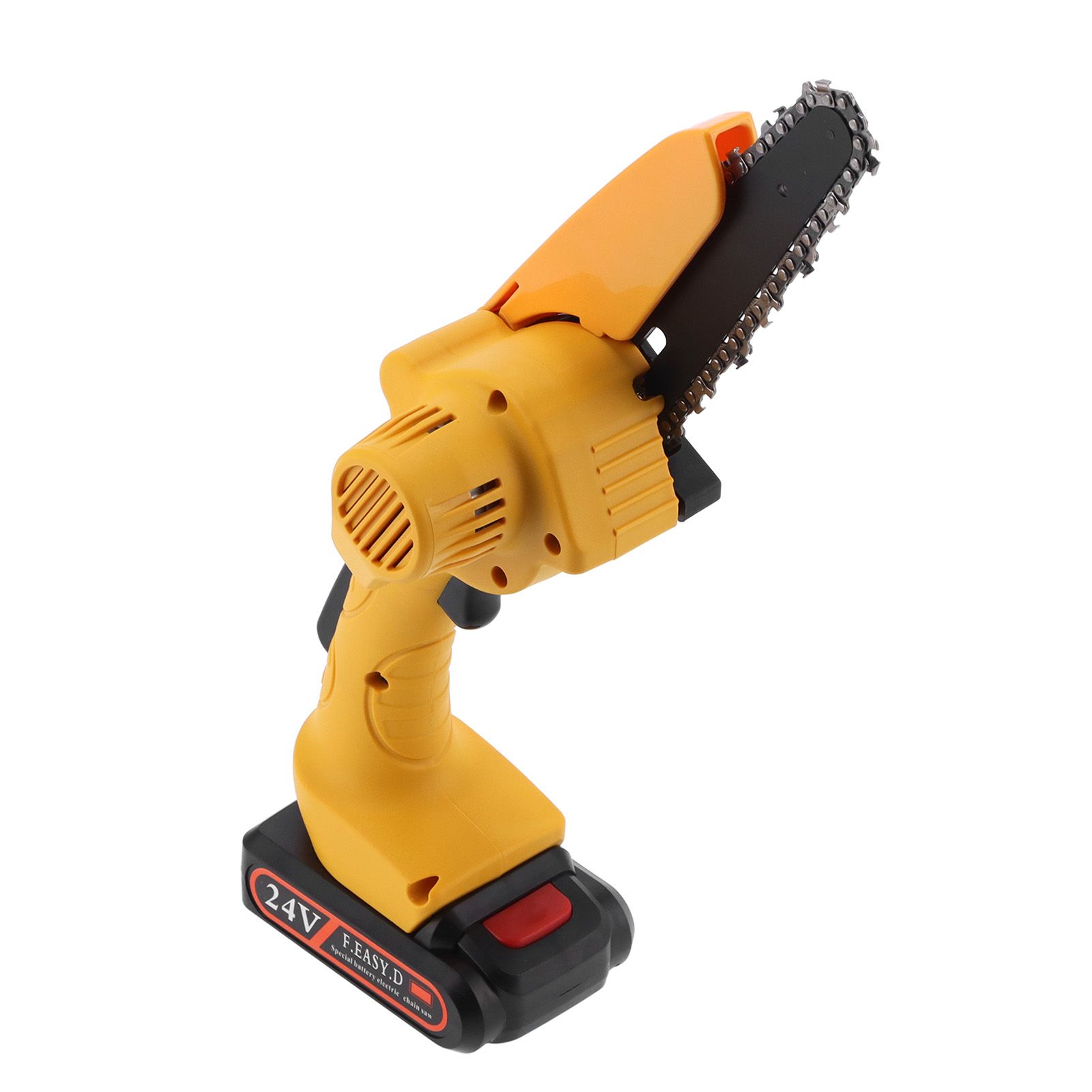 6 Inch Mini Electric Chain Saw High Power Brushed Logging Pruning Household view 7