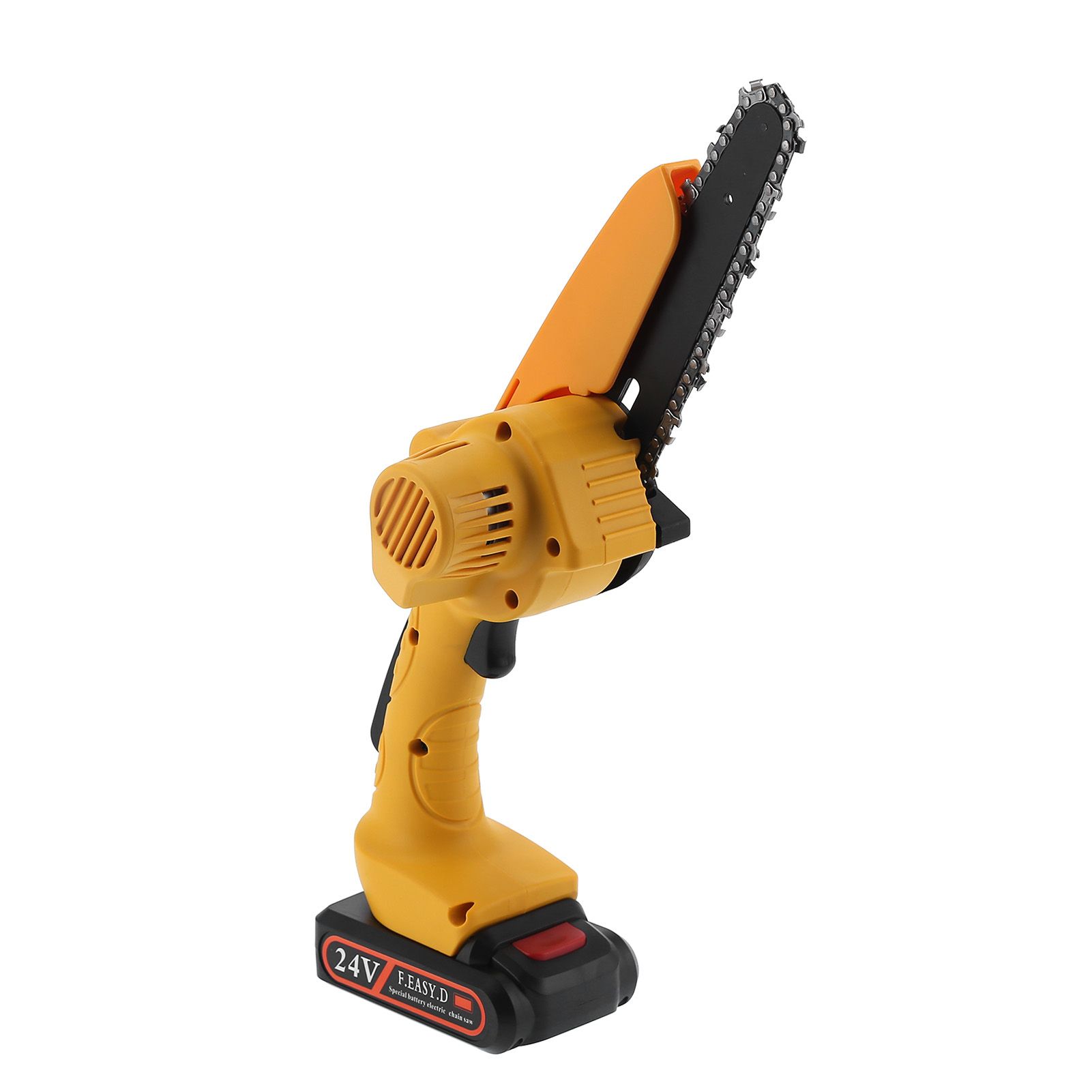6 Inch Mini Electric Chain Saw High Power Brushed Logging Pruning Household view 8