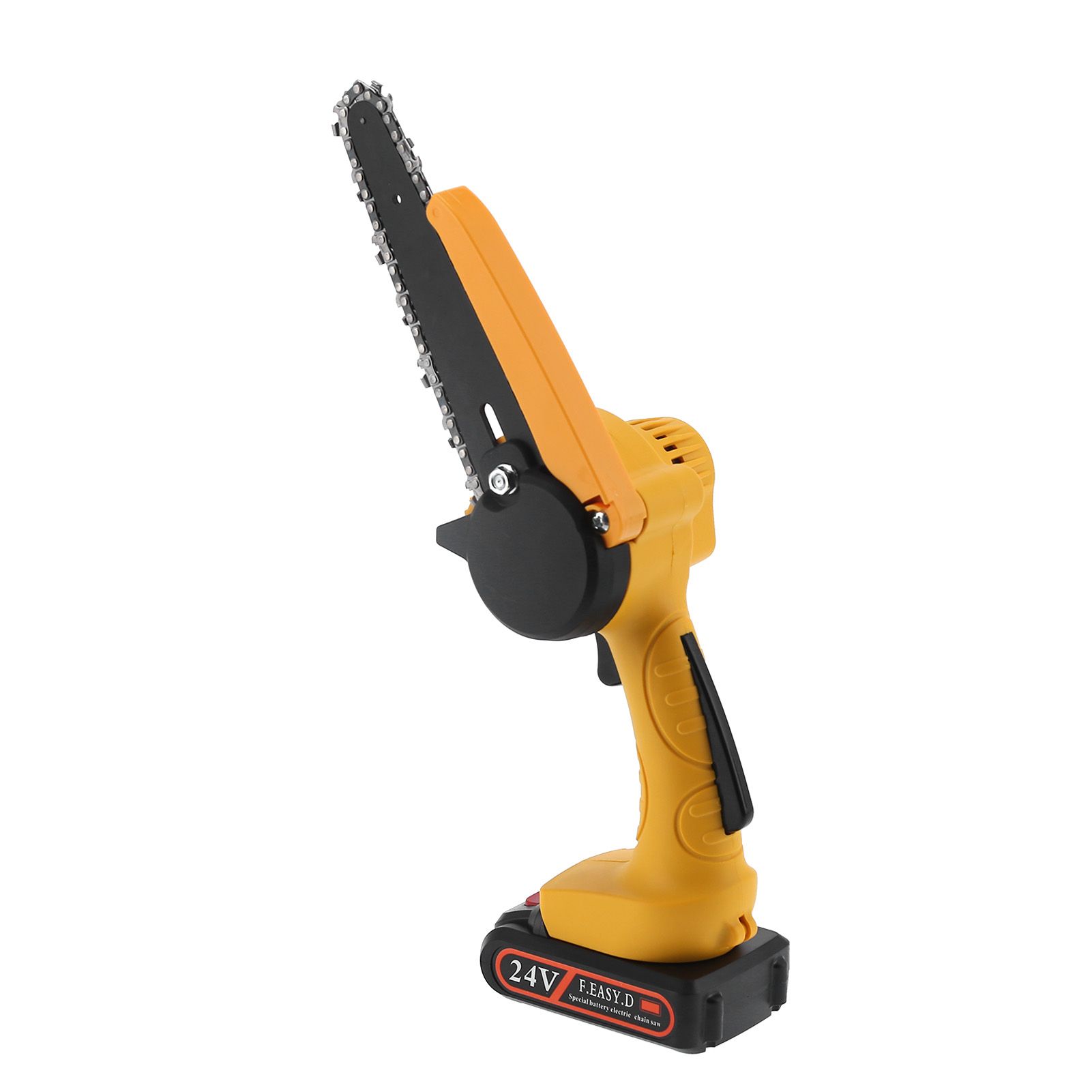6 Inch Mini Electric Chain Saw High Power Brushed Logging Pruning Household view 9