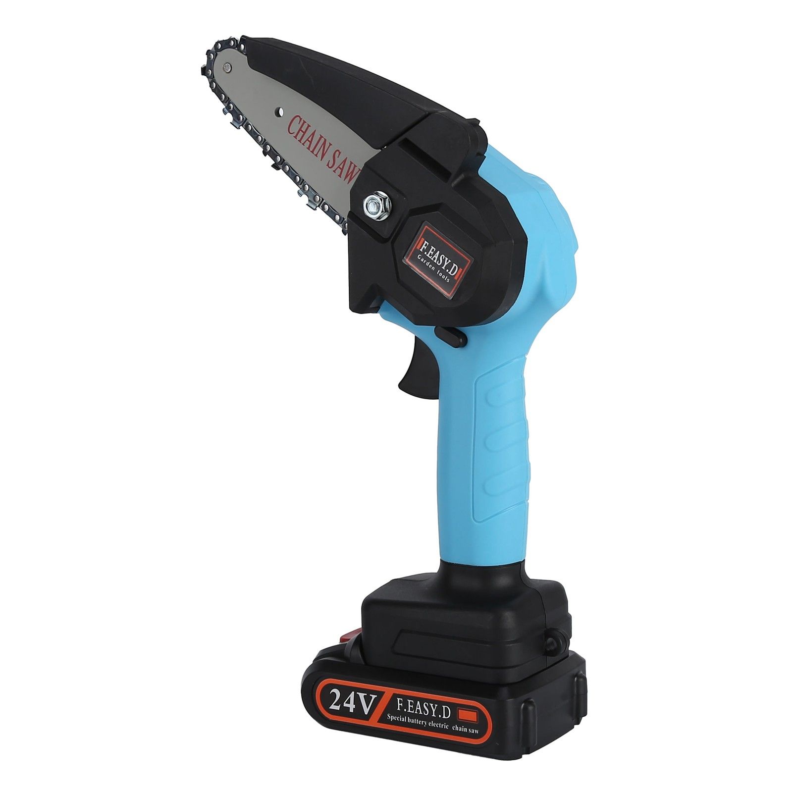 4in Cordless Electric Chainsaws Large Opening Rechargeable Garden Power Tool view 4