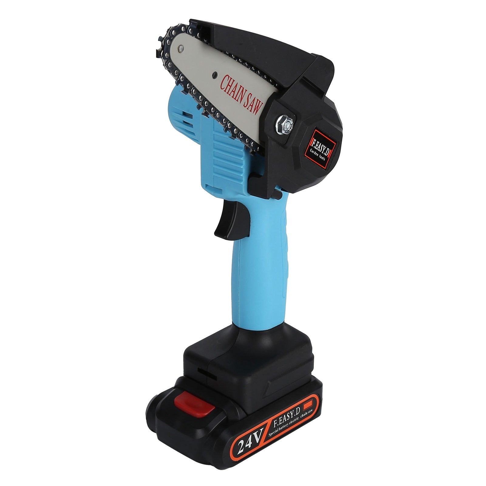 4in Cordless Electric Chainsaws Large Opening Rechargeable Garden Power Tool view 9