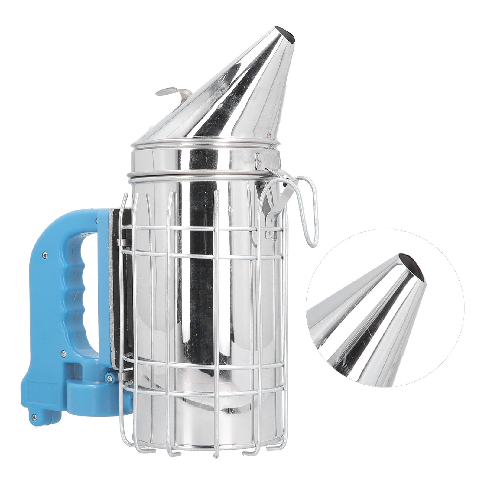 Electric Beehive Smoker with Blue Handle Beekeeping Equipment Apiculture — image 1