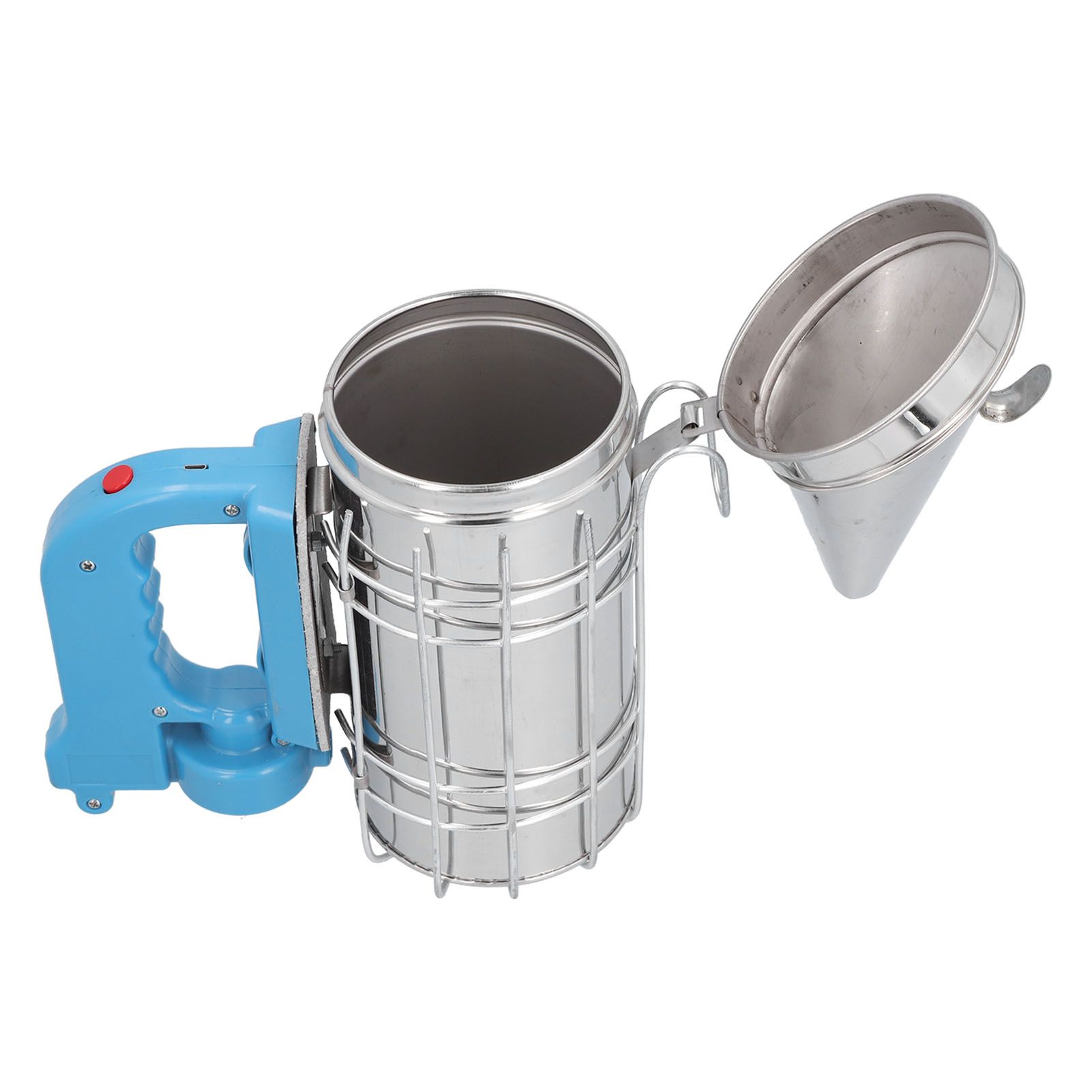 Electric Beehive Smoker with Blue Handle Beekeeping Equipment Apiculture view 3