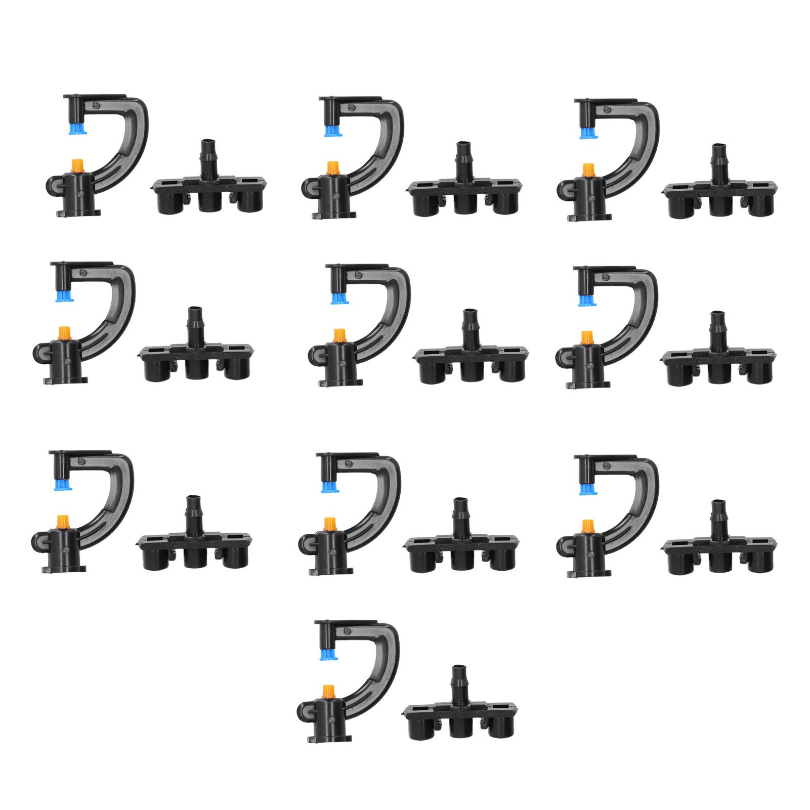 10 Set Rotating G Type Refraction Micro Nozzle Watering Sprinkler Irrigation view 2