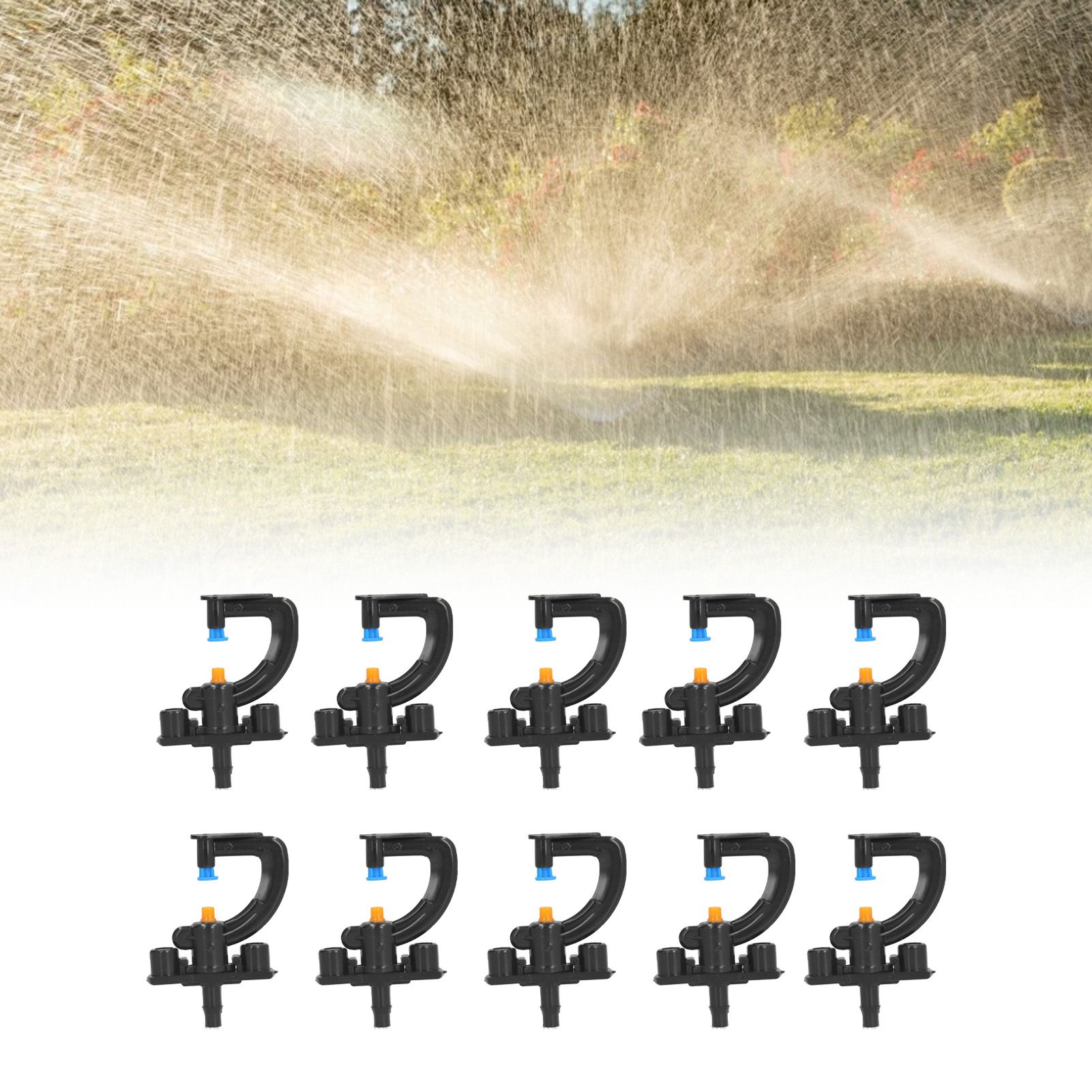 10 Set Rotating G Type Refraction Micro Nozzle Watering Sprinkler Irrigation view 12