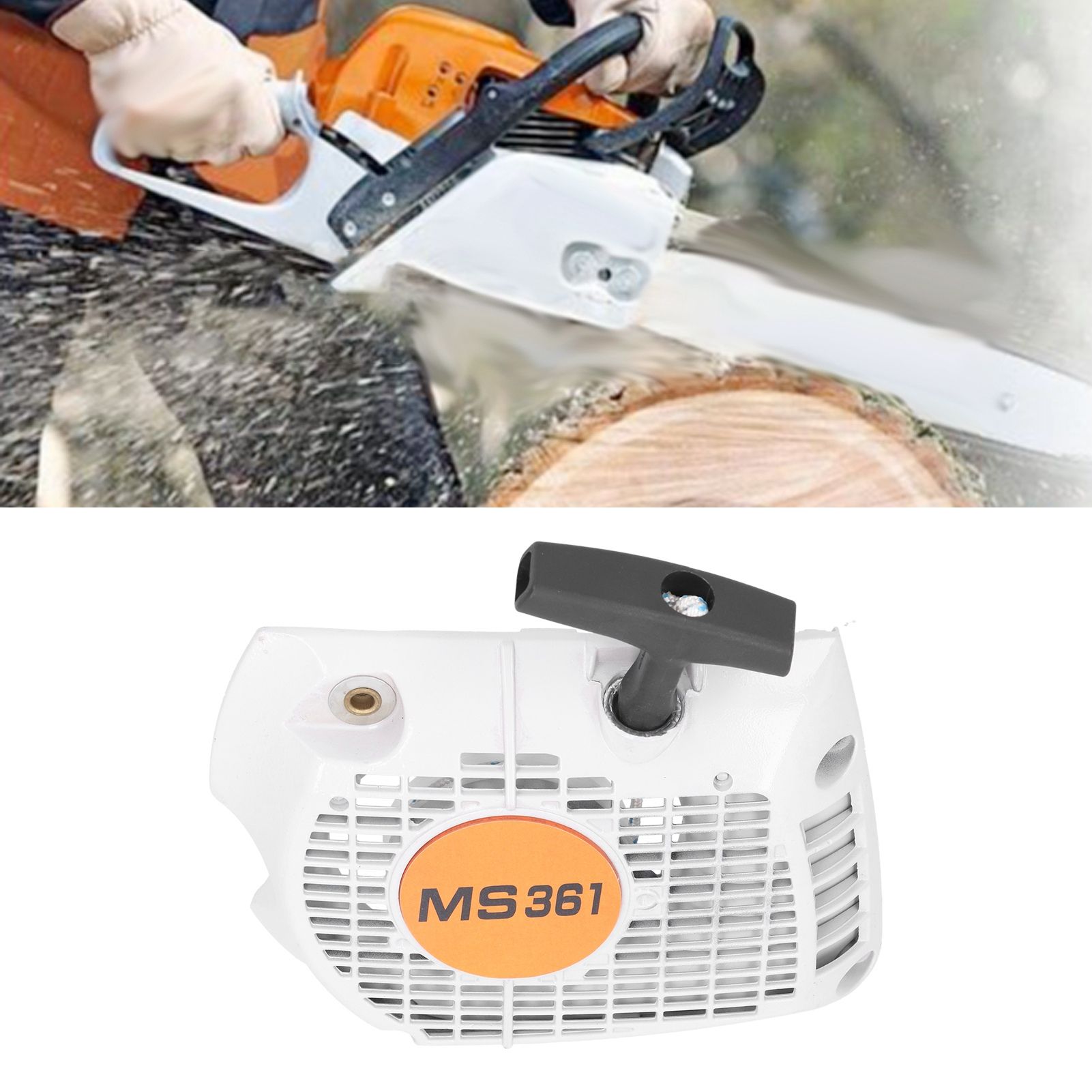 Recoil Pull Starter Start Plate Replacement for STIHL MS341 MS361 Garden view 12
