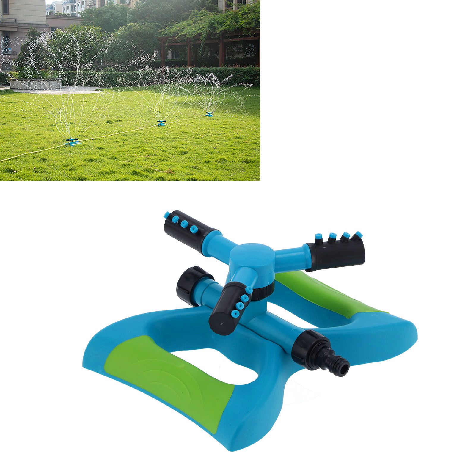 Automatic Water Sprinkler 360 Degree Rotating Lawn Sprinkler for Garden view 11